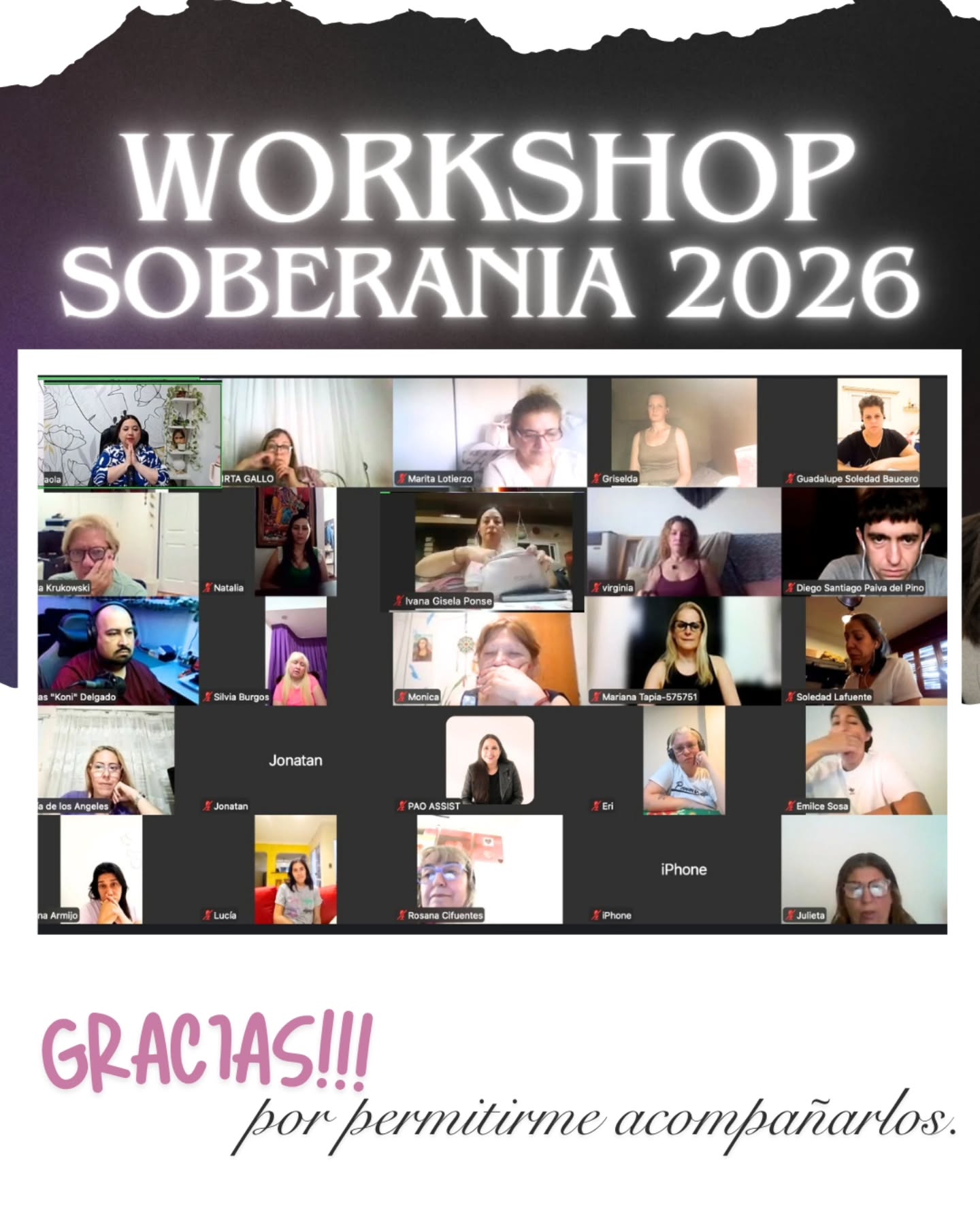 Hay encuentros que no se explican con palabras, sino que se sienten en el cuerpo y en la calma que queda después. Gracias por la confianza, por la entrega. Sigo conmovida por la profundidad de lo que cada uno trajo al campo.
Este encuentro ha sido mi última entrega de este ciclo, cierro mis actividades por este 2025. Siento el llamado profundo de hacer una pausa, de entrar en receso para honrar mis propios ritmos y descansar. En este camino de servicio, he aprendido que para poder sostener, primero hay que saber soltar y habitar el vacío.
Me despido por este año con el corazón lleno por todo lo compartido. Nos deseo a todos un tiempo de mucha paz, de poco "hacer" y de mucho "ser".
Nos vemos al regreso, en un nuevo nivel de consciencia.
Con profunda gratitud
Pao