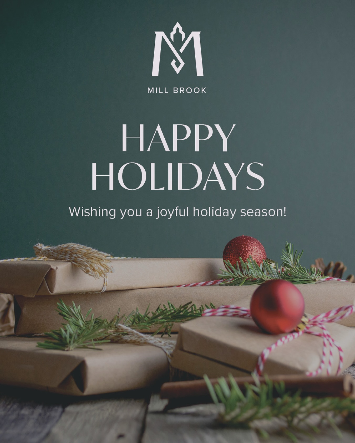 We are preparing for the year ahead, and beyond excited to welcome our first residents to Majestic Mill Brook in 2026! 🎊🎄🎁
.
.
.
.
#happyholidays #2026 #newyear #holidays #majesticmillbrook