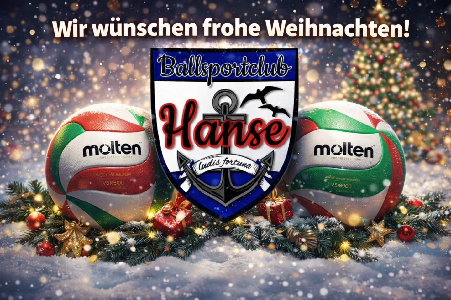 Wir wünschen allen besinnliche und ruhige Feiertage.
#bschanse #xmas #mixedvolleyball #volleyballingreifswald #volleyballgreifswald