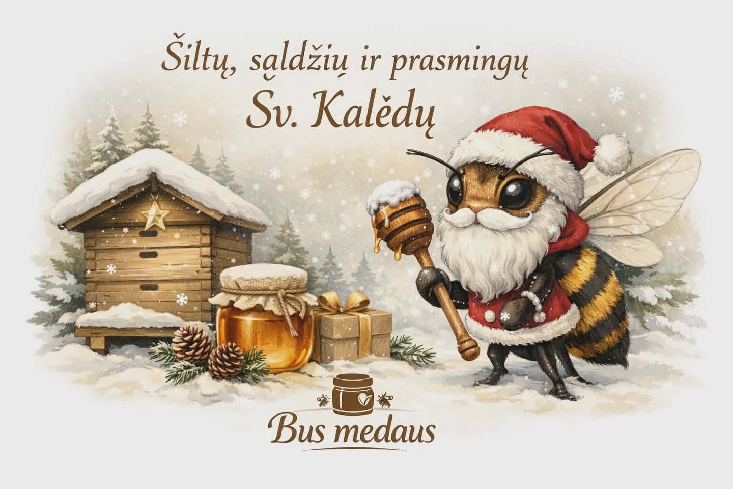 Visiems bičiuliams linkime medaus gausos kitais metais! 🤞🍯🍯🍯