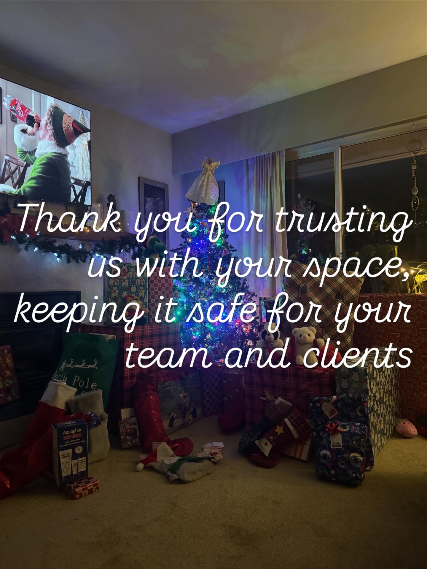 To all of our loyal clients — new, returning, and long-time — and to everyone who’s been part of our networking community, thank you. Thank you for trusting us with your spaces and for continuing to support our cleaning team.
We are grateful for each and every one of you and truly appreciate your loyalty. Over the holidays, our team remains busy caring for clients who operate 24/7 and seven days a week, so you’ll be seeing our familiar faces again in January.
Wishing everyone safe and happy holidays and a wonderful New Year. We look forward to reconnecting and working alongside you in 2026 ✨🧼. @tricitiescoc @newwestchamber @burnabybot #yvr #commercialcleaning #shoplocal #communitysupport #collaboration