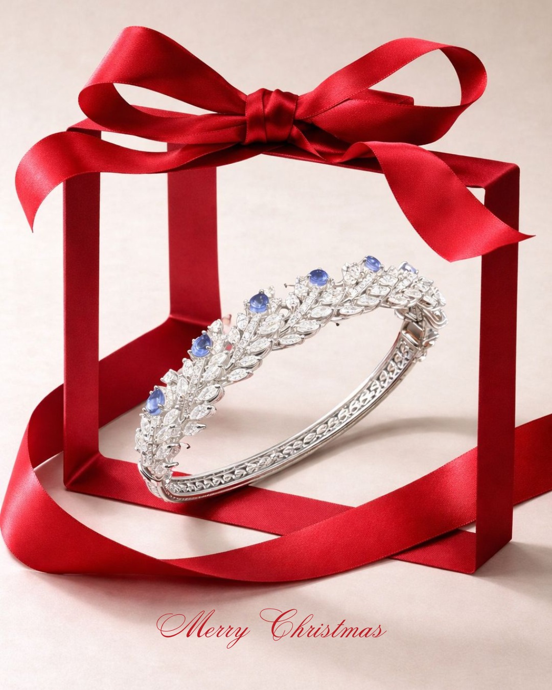 Christmas shines brighter with diamonds and sapphires ✨
A bracelet made to celebrate moments that last forever. 🎄💎
#DiamondBracelet #SapphireBracelet #BraceletLove #WristCandy #StatementBracelet
