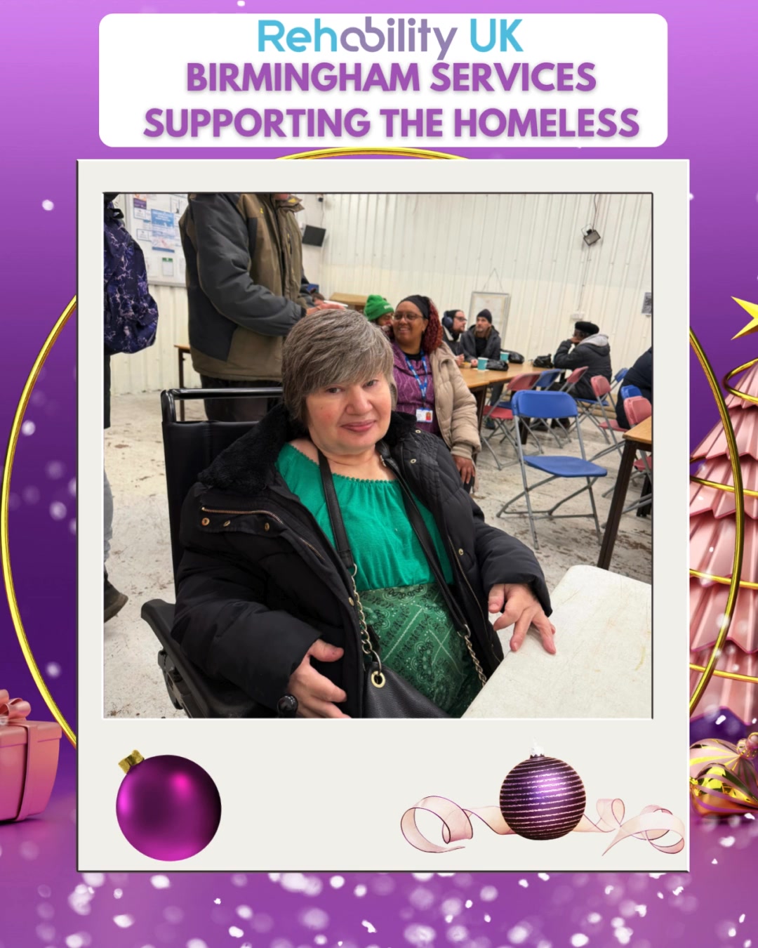 💙✨ Spreading Kindness This Christmas ✨💙
Wychall Road and Oaklands joined forces this festive season to support the Homeless Project, and what a truly heart-warming experience it was.
The team at Wychall Road went above and beyond — organising, purchasing and beautifully gift-wrapping 50 Christmas presents, which were then handed out to everyone who came in (with Gillian firmly in charge 🙂).
Seeing the joy these small acts of kindness brought to others was incredibly special, and it meant just as much to those giving as those receiving. Moments like this remind us of the power of compassion, community and coming together to make a difference.
Thank you to everyone involved — you truly embodied the spirit of Christmas. 🎄💫
#CommunitySupport #ChristmasKindness #MakingADifference #RehabilityUK #ShiningTogether