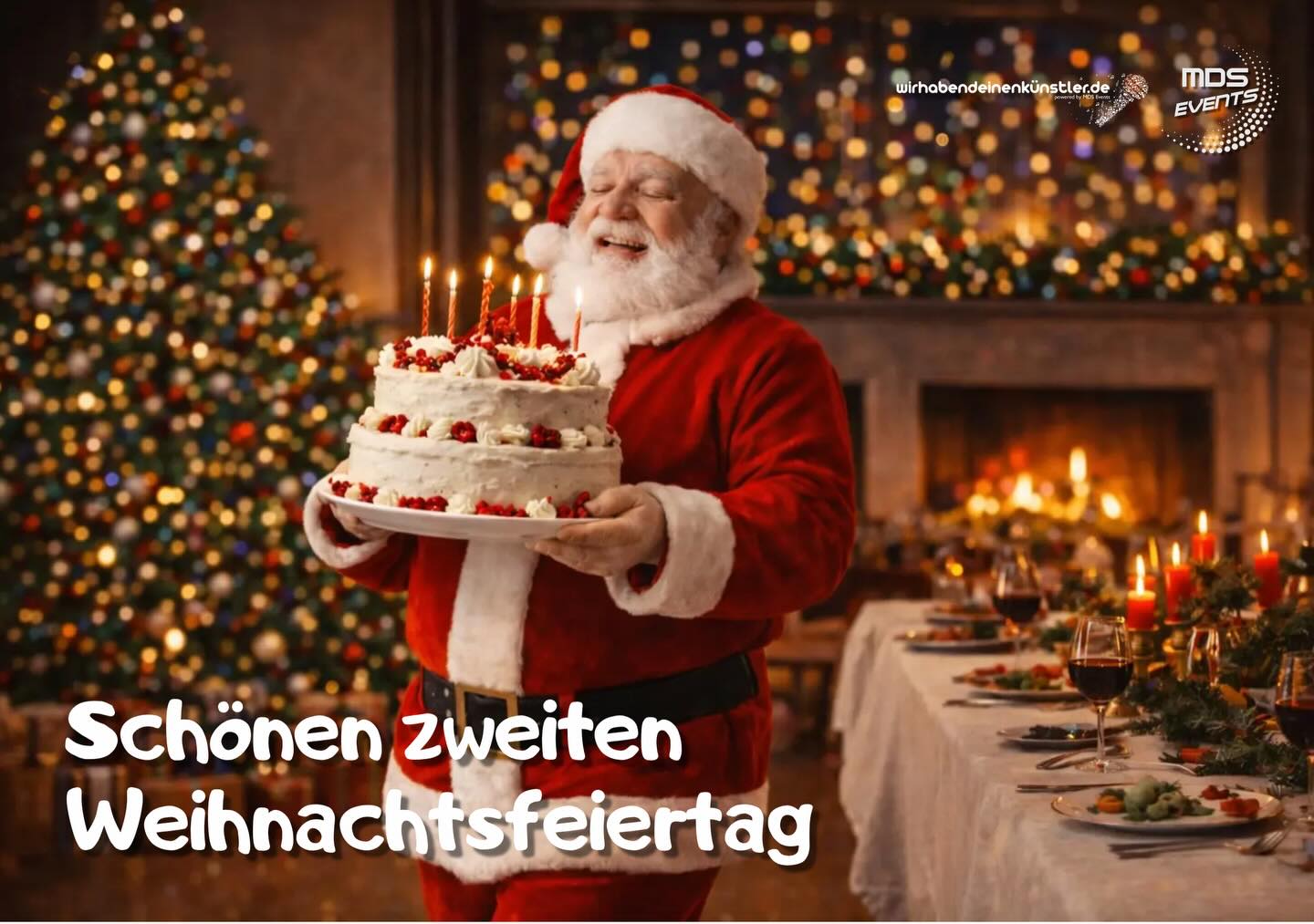 Wir wünsche euch und euren Lieben einen schönen und entspannten zweiten Weihnachtsfeiertag