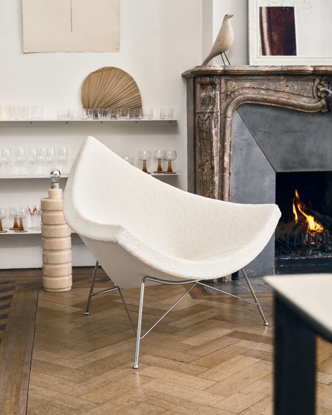 Der Coconut Chair von Vitra, entworfen von George…