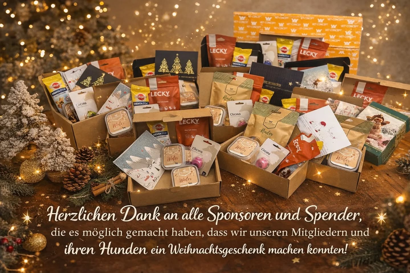 Herzlichen Dank allen Spendern und Sponsoren 🙏 Wir wünschen allen frohe Festtage und ein tolles neues Jahr 💫
Danke an Vet-Concept Schweiz, AnimalBalanced Clicino, Osteopathie Sarah Steeger, TriasCanis, Hilfshunde und Lizenzmitglieder.
#sponsoren #spender #pawsandyou #gemeinnützig #assistenzhundeschweiz