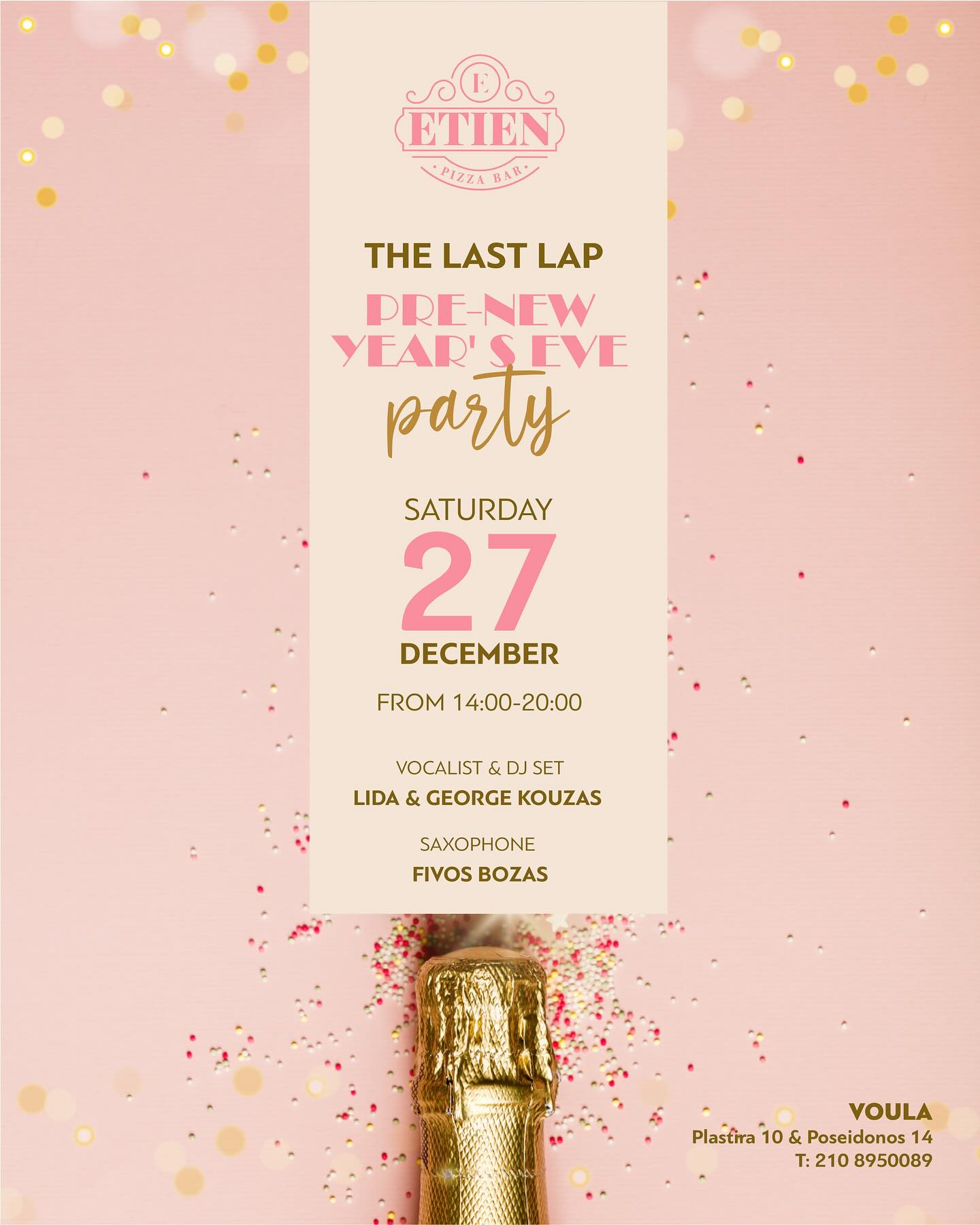 Pre-New Year’s Eve Party! Saturday 27 December
•
•
•
#party #partytime #etienpizzabar #pizza #wine #partyvibes