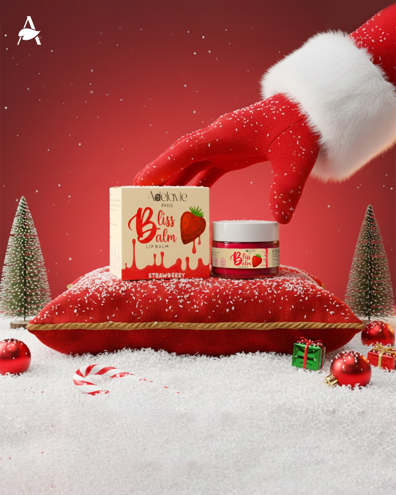 Unwrap the sweetness this Christmas 🎄🍓
Soft, nourished lips with every swipe of Adelavie Bliss Balm Strawberry — the perfect festive treat for your pout ✨💄
#adelavie #adelaviebeauty #lipbalm #christmas