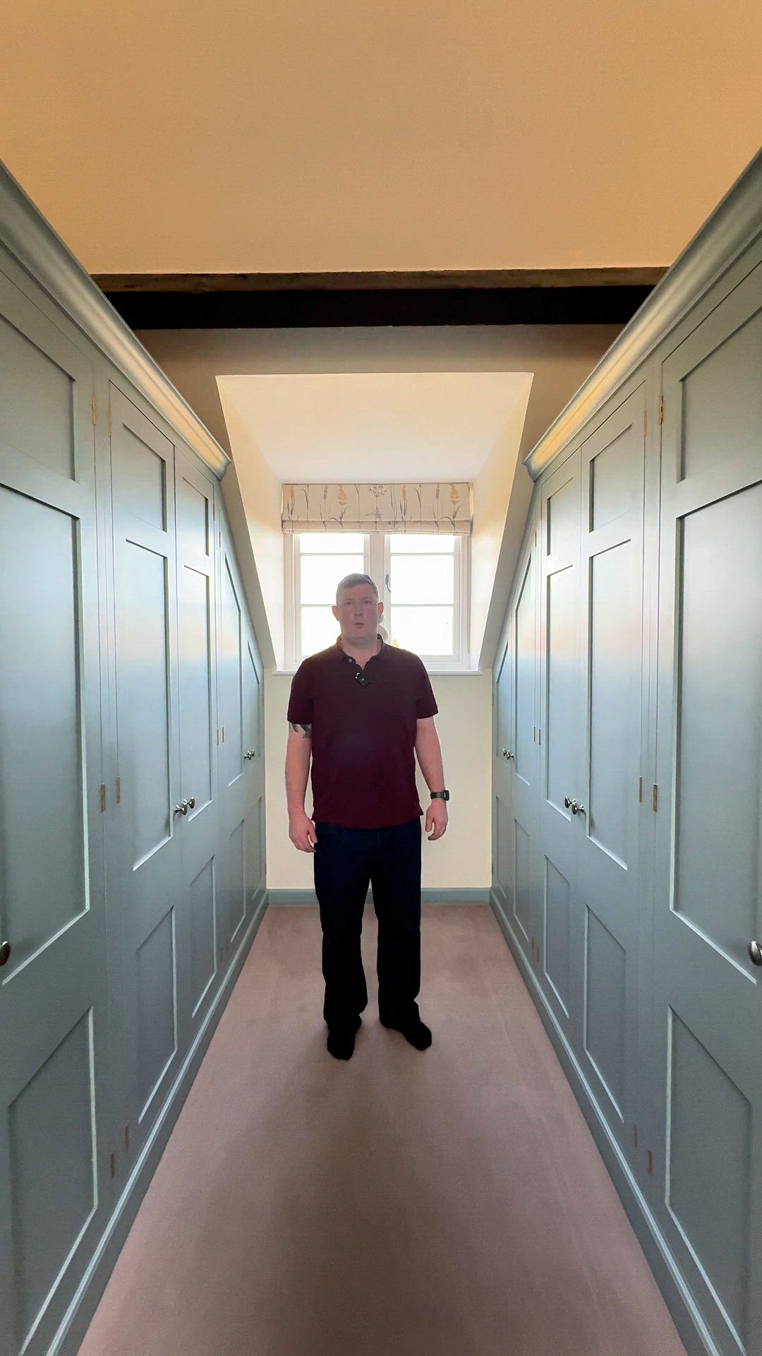 A his-and-hers dressing room, designed to feel unified.
Hand-painted cabinetry and generous storage create a space that’s functional and balanced. #HomeDecor #InteriorDesign #StorageSolutions