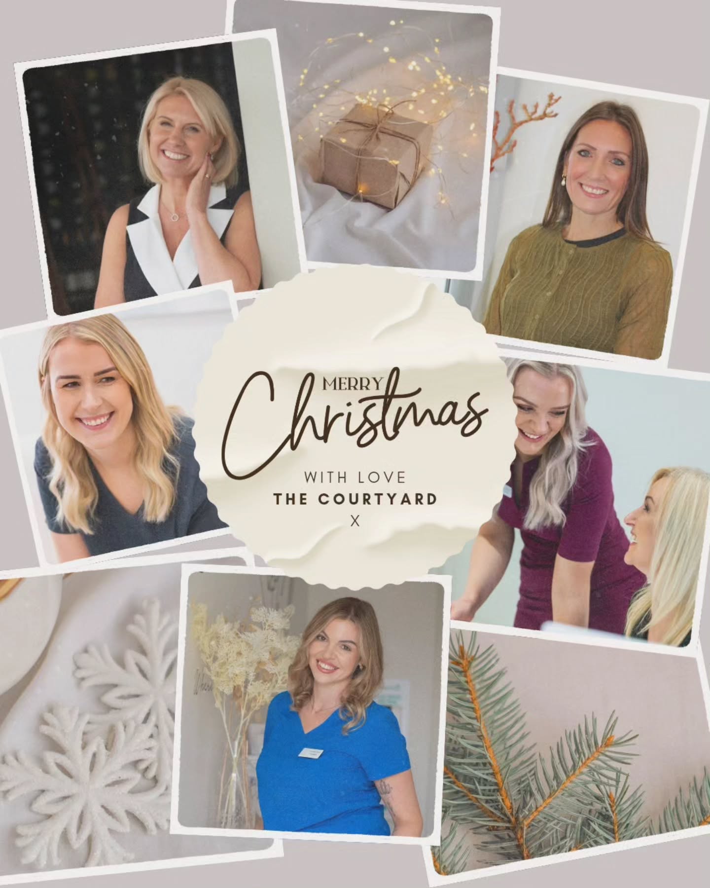 Merry Christmas from all of us at Courtyard Clinic 🎄✨
To our wonderful clients - thank you for being part of our journey this year. Your trust, smiles, and support mean more than you know.
Wishing you a festive season filled with joy, rest, and good health 🤍