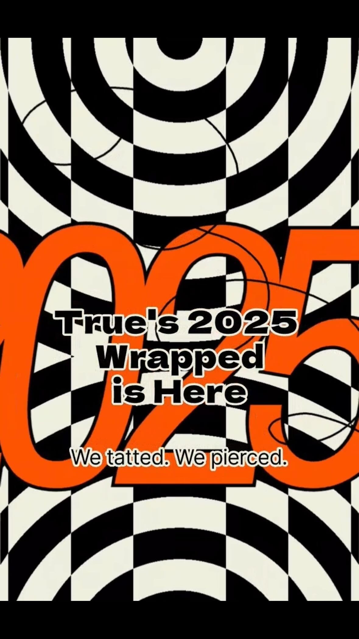 True’s Wrapped is here!
Thought we’d jump on this trend too.
Here’s some silliness for you this Xmas!
Merry Christmas ya filthy animals 😘✌️
#tattoostudio #piercing #tattoo #piercingstudio #permanentmakeup #kingstonuponthames #wrapped