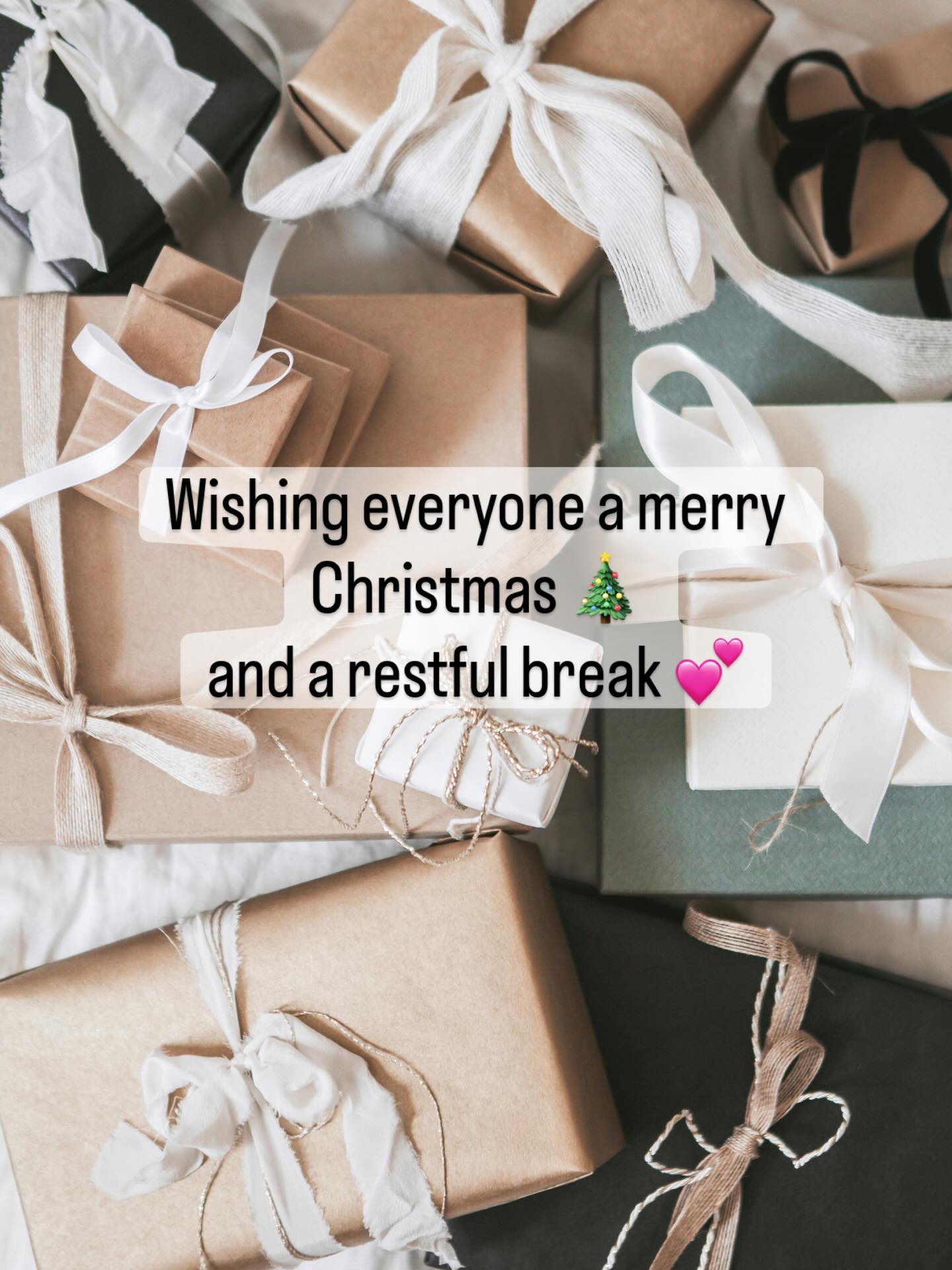 Merry Christmas all 🎁
Hope you can take a break from the norm and reset and recharge for the new year 🎄
I’ll be doing just that 🙏