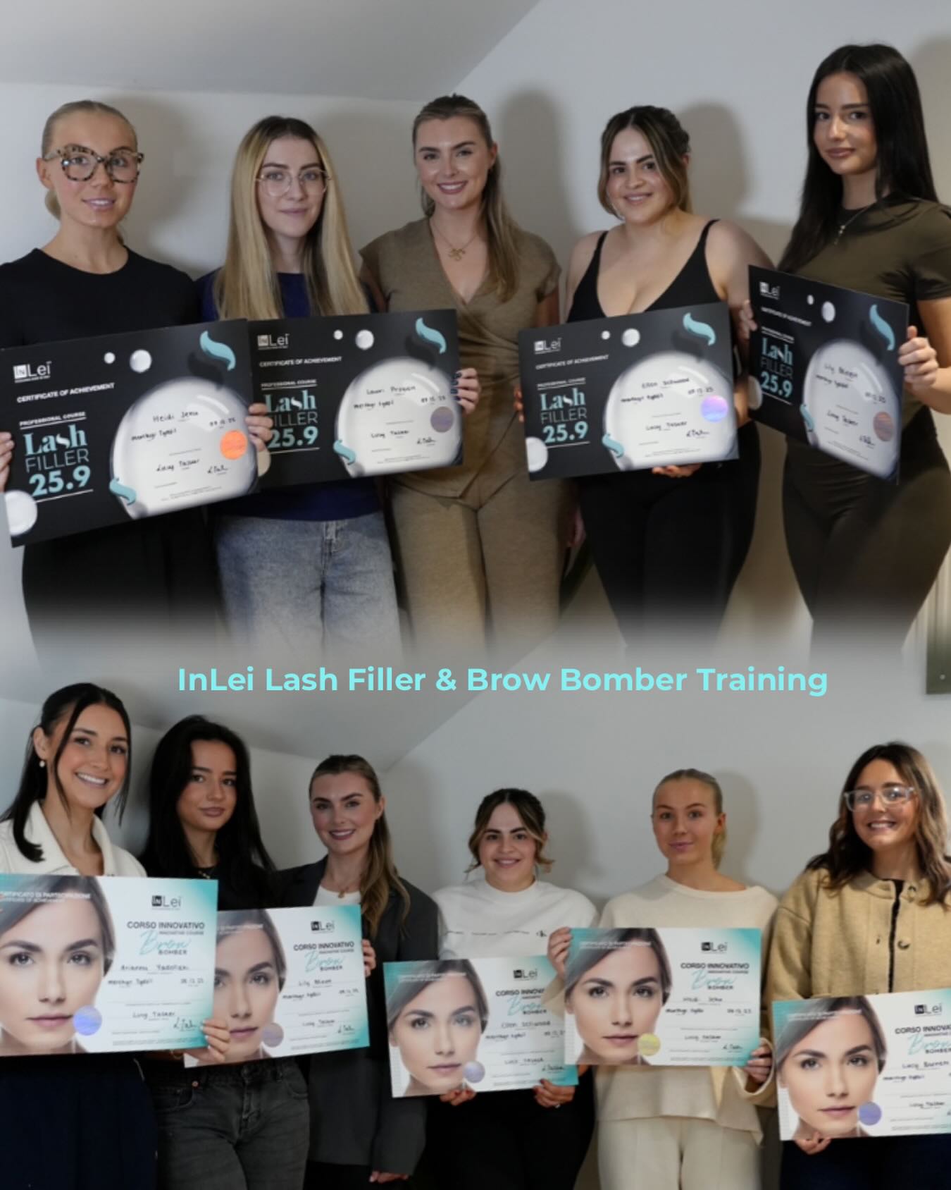 The last InLei Lash Filler & Brow Bomber training of the year - Dec 2025 🎄🎅🏼❤️
Two very intense yet amazing days with these girls with training @inlei_uk
We went deep into the science behind lash lifting - hair anatomy, biochemistry, full treatment protocols, timings, safety & contraindications and so much more 🥼🧪
Live demonstrations from me, hands-on practical work for the girls with my supervision and real results 👏🔥
Each student received:
✔️ Official InLei training manuals
✔️ Official InLei kit
✔️ Official InLei certification
✔️ Professional discounts on future InLei product orders
Plus bonus;
✔️Business setup tips
✔️Basic content creation guidance
✔️Ongoing support via WhatsApp & Zoom calls into 2026 - because training doesn’t end when the course does 💪
So proud of you all 👏✨congratulations
@elbebeauty
@arize.beauty
@enaidstudio
@bygoldup
@beautybylils._
@elsglowstudio
Who’s ready for next year’s training for 2026?
If you’re interested in any courses, please fill out the form in my bio “Training Course’s 2026” ✍️