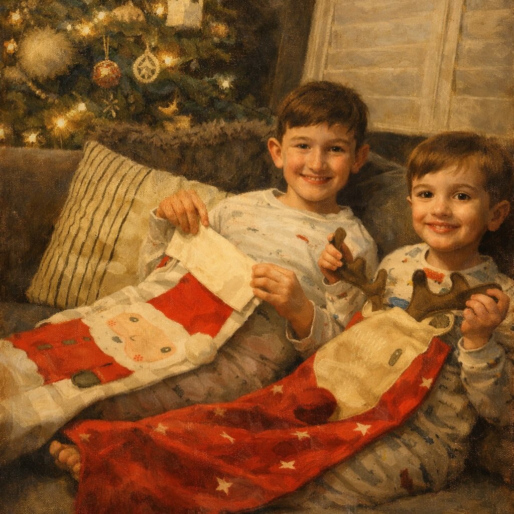 These are the moments. So much love, so much magic. #feelinggrateful #traditions #teamb #treasure