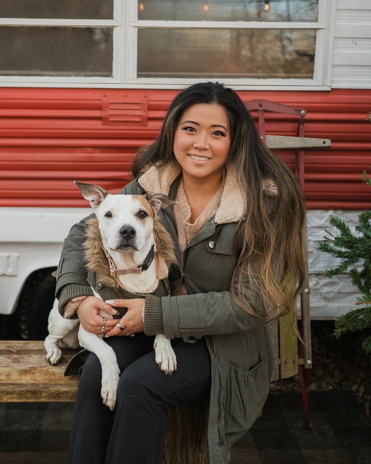 very merry christmas from us + pups