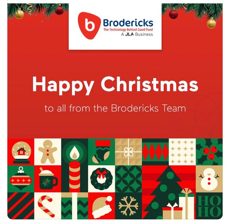 As the year draws to a close, we’d like to take a moment to thank all of our customers for your continued trust and partnership throughout the year.
From everyone at Brodericks, we wish you and your teams a very Happy Christmas and a healthy, successful New Year. We look forward to working with you again in 2026.
Enjoy a well-earned break and best wishes for the festive season.#brodericks #hospitality #cateringequipment #jlagroup