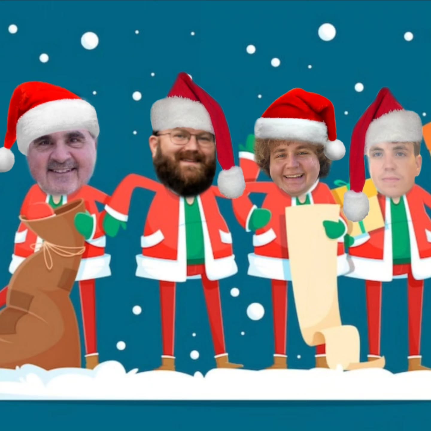 Santa brings the magic once a year, but our chefs Nick, Aaron, Teddy and Charlie bring it all year long! 🎄
(When you meant to get a group photo but the week's been so busy, you gotta improvise 😅)