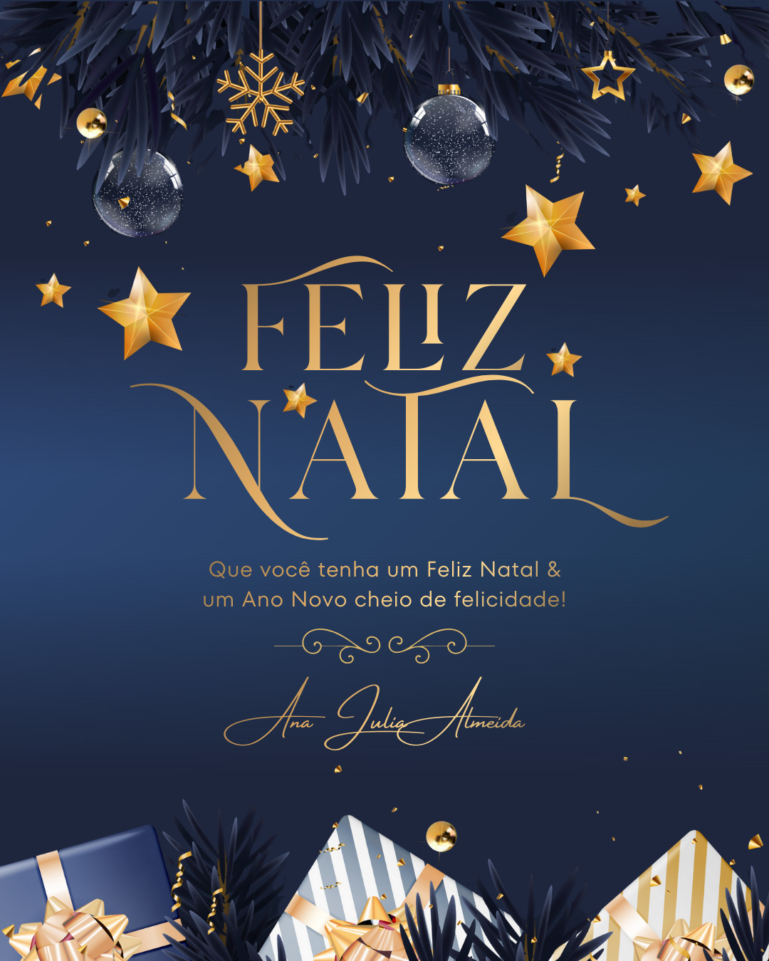 O Natal não é sobre luzes externas. É sobre o que se acendeu por dentro depois de um ano inteiro de escolhas difíceis.
Autoridade não se constrói em clima de festa, mas ela aprende a celebrar com maturidade. Celebrar o que foi superado, o que precisou ser deixado para trás, as versões que morreram para que outras mais conscientes pudessem nascer. Nem todo crescimento é barulhento, alguns são silenciosos, profundos e definitivos.
Que este Natal não seja um intervalo da sua verdade, mas um reconhecimento dela. Que você honre a coragem que teve, a presença que sustentou e a clareza que construiu mesmo quando o caminho parecia solitário. Isso também é prosperidade.
O Ano Novo não pede mais promessas. Pede mais consciência. Mais fidelidade à própria voz. Mais autoridade emocional para escolher o que fica e o que não acompanha você no próximo ciclo.
Que o Natal traga paz, não como ausência de desafios, mas como alinhamento interno.
E que o novo ano encontre você inteira, lúcida e profundamente conectada com quem você se tornou.
Feliz Natal. Que o próximo ano seja consequência, não promessa.
#ADietaDaAutoridade #PresençaÉPoder #NatalComConsciência #AutoridadeTambémCelebra #AnaJuliaAlmeida