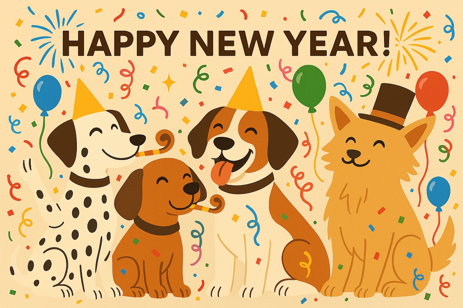 🎉 Happy New Year Week from The Dog Club! 🐾
As we wrap up another wonderful year with our amazing Dog Club family, we just want to say how grateful we are for every wagging tail, every snuggle, and every joyful moment your pups bring through our doors.
This in between week is one of our favorites — a time to slow down, reflect, and look forward to all the fun and growth we’ll share in 2026. Thank you for trusting us with your furry companions and for being such a big part of what makes The Dog Club feel like home.
Here’s to a year filled with:
✨ Happy pups
✨ New friendships
✨ More tail wagging adventures
We can’t wait to make 2026 our best year yet.
Warm wishes,
The Dog Club Team