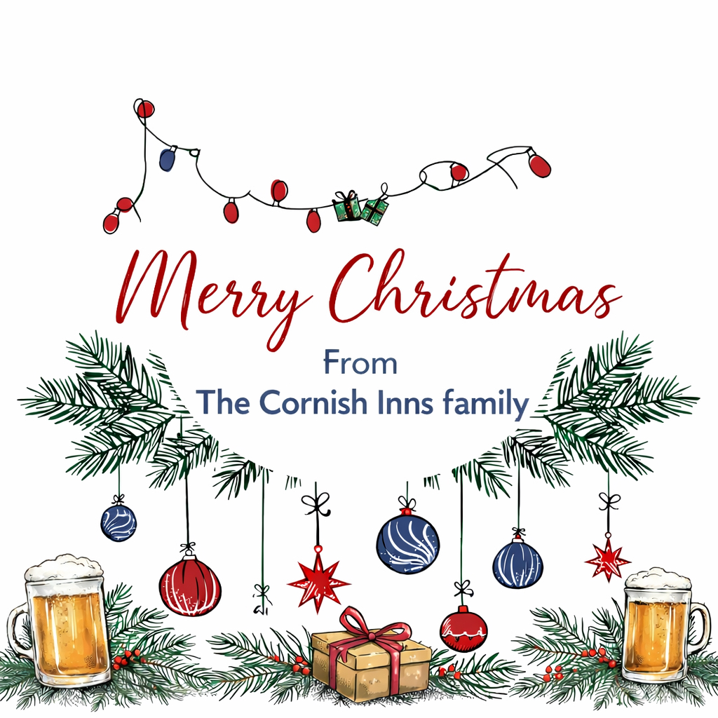 🎄 Merry Christmas from all of us at Cornish Inns
Wishing you a wonderful Christmas Day from everyone across our inns
The Golden Lion
The London Inn
The Lugger Inn
The Pityme Inn
Whether you are joining us for our festive food or popping in for a Christmas drink at the bar, we cannot wait to welcome you in with a smile.
Cosy fires, good food, great drinks and a proper Cornish welcome 🍻✨
See you soon 🎅🎄