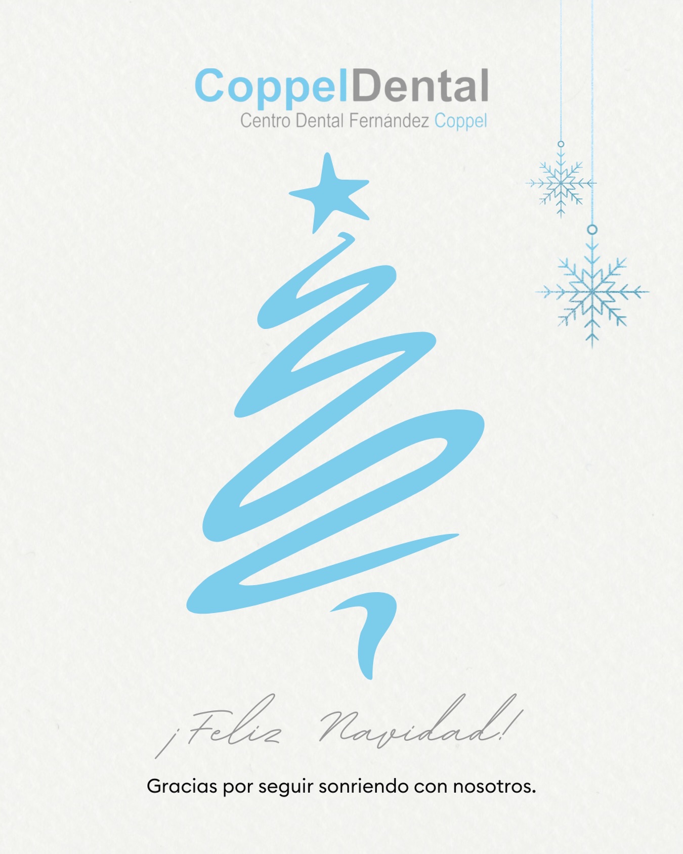 Esta Nochebuena celebramos lo esencial:
las sonrisas compartidas y la confianza de quienes nos eligen cada día.
¡Feliz Navidad! Gracias por seguir sonriendo con nosotros✨🎄