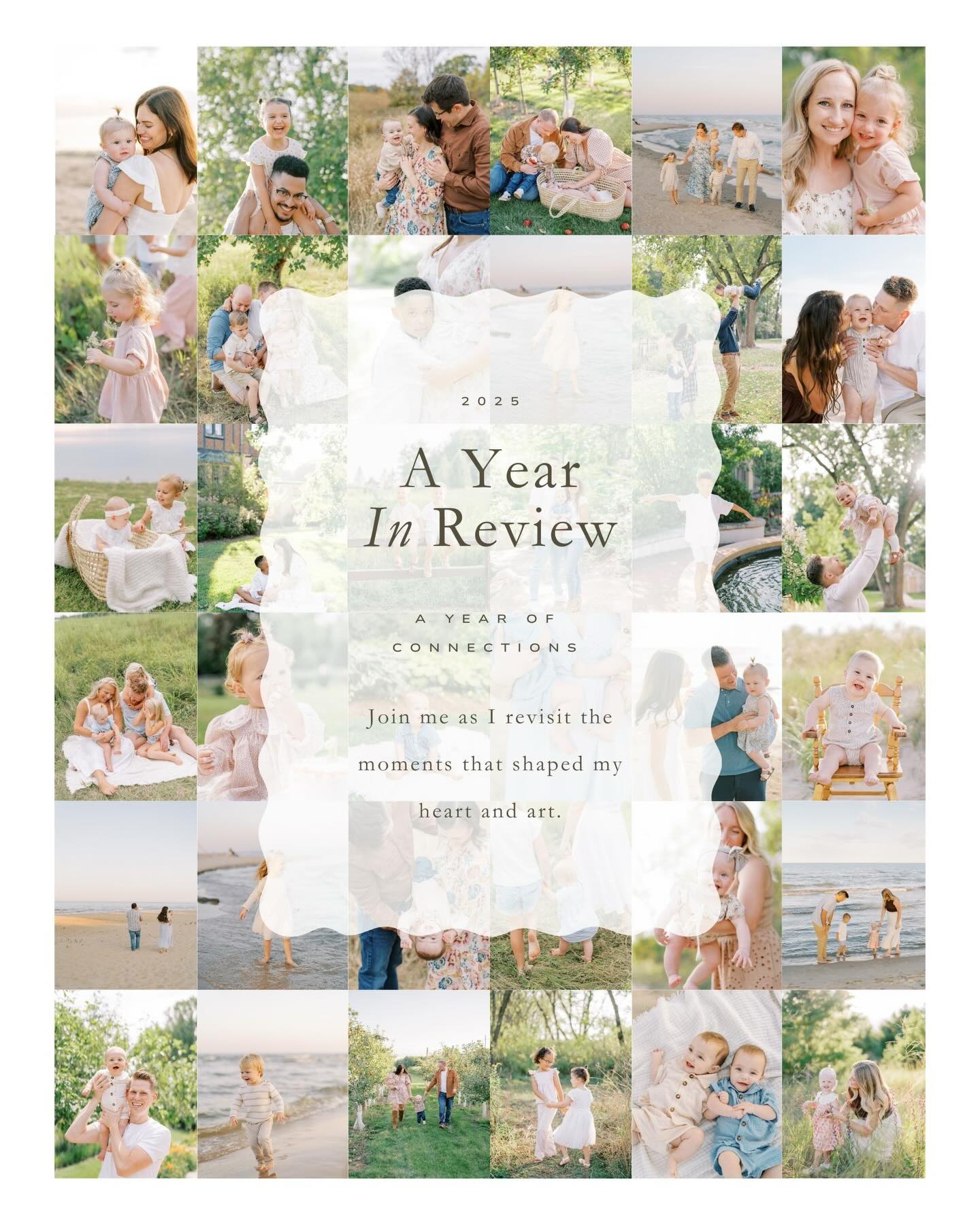 As I scroll through this year’s sessions, I’m overwhelmed by how much beauty I got to witness!
The tiny hands that reached for mama. The belly laughs during family games. The bond only siblings share. The grandparents who showed up for one more photo. The seasons of anticipation, and brand new babies.
This year wasn’t just about taking photos. I was invited into the most sacred spaces of your lives, an honor that I don’t take that lightly!
Thank you for trusting me 🫶🏻
De Pere Photographer, Green Bay Photographer, Newborn Photographer, Family Photographer, Maternity Photographer, Motherhood
#greenbayfamilyphotographer #greenbaynewbornphotographer #taylormayphotography