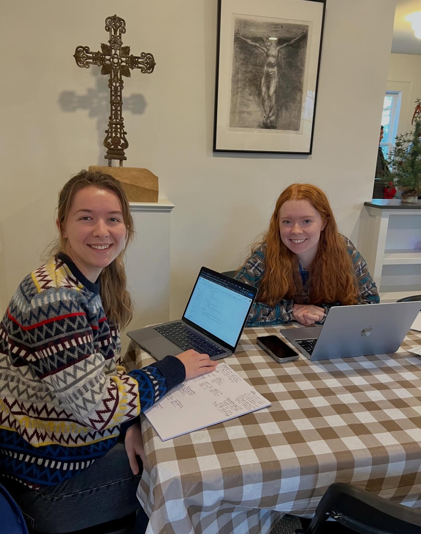 We miss having a full house of students, hope you are all enjoying your breaks!