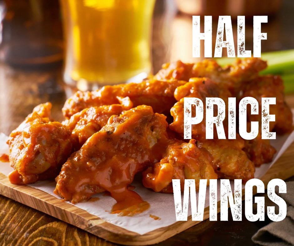 In case you werenโt sure what day it was with the holidays and all, itโs HALF PRICE WING DAY (aka Monday)! ๐ ๐
Weโve got specials on all Miller products today too, so you can watch the game with a beer and some wings! ๐ป ๐
#kwawesome #kwfoodies #uptownwaterloo