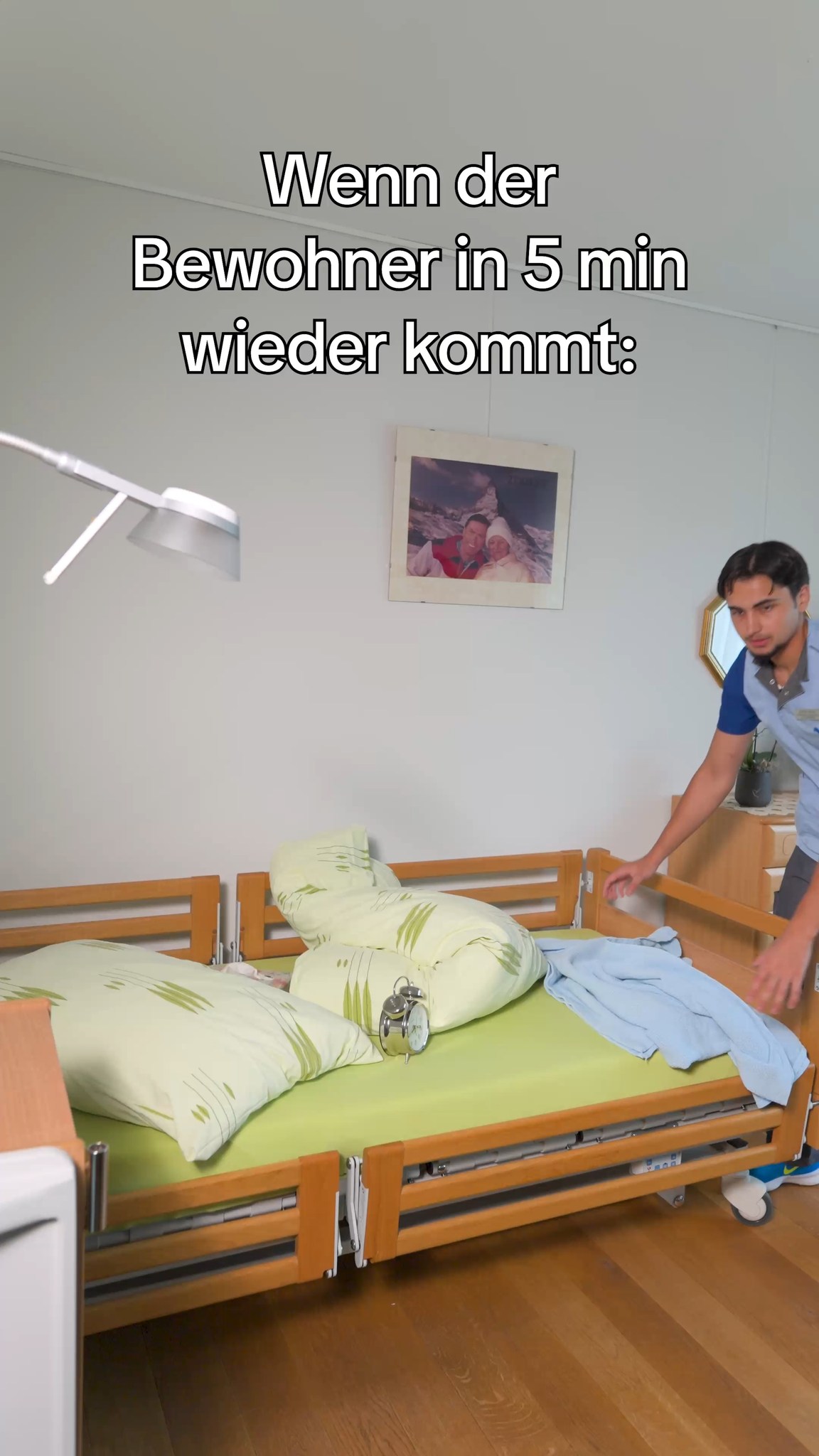 Unordentliches Bett? Kein Problem! Bei uns wird nicht nur gepflegt, sondern auch gezaubert und das in Rekordzeit. 🤝
#alterszentrum #oberemuehle #aufraumen