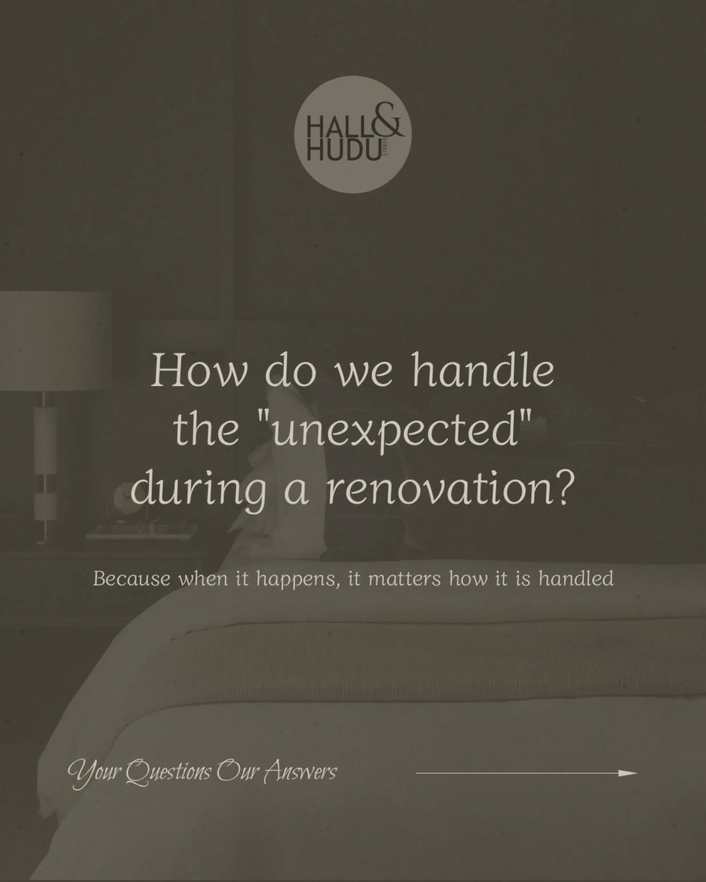 Surprises happen. Clear communication makes the difference. Swipe ➡️ to see how we handle the "unexpected" during a renovation so you don't have to.
📱(519) 722-3708
✉️ info@hallhudu.com
🌐www.hallhudu.com