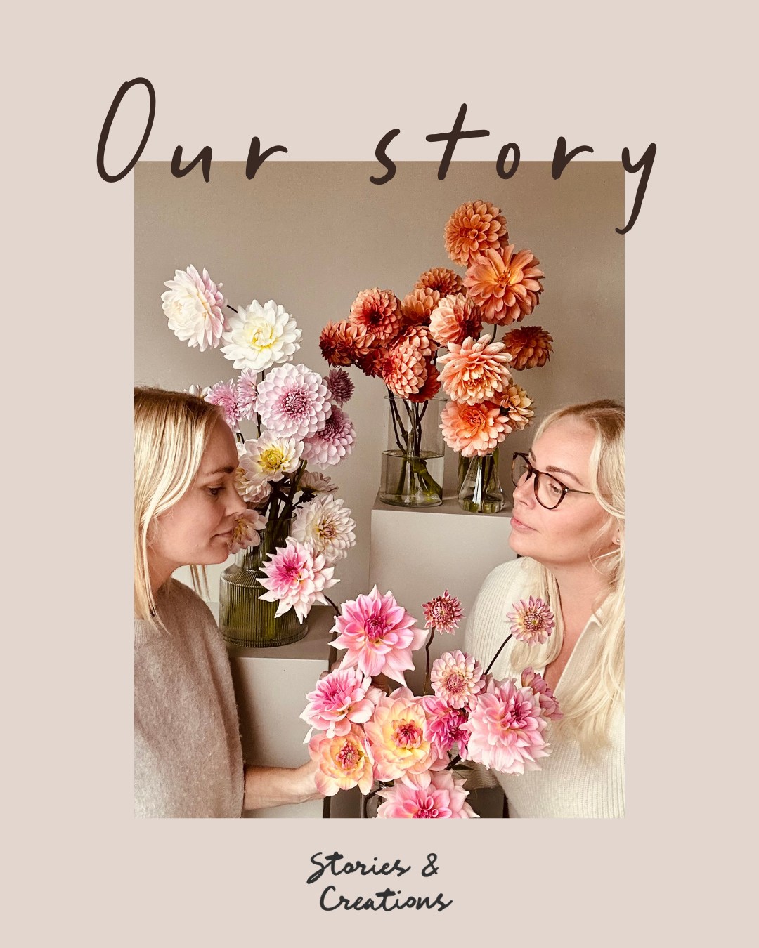 Hej 👋
Det är vi som är Stories & creations
#storiesandcreations #dahliadesire #dahliafarmers #uniquedahlias #dahlia #dahliafever #dahliaheaven #snittblommor #slowflowers #närodlat #blomsterisäsong #dahliasommar #dahliasofinstagram #flowerfarm #dahliaseason #dahlialove #unicorndahlia #enköping