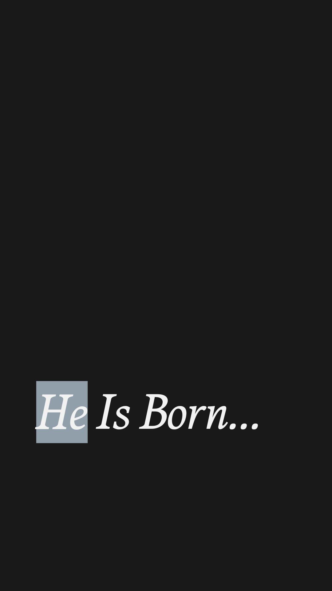 Merry Christmas, from mine to yours.✨