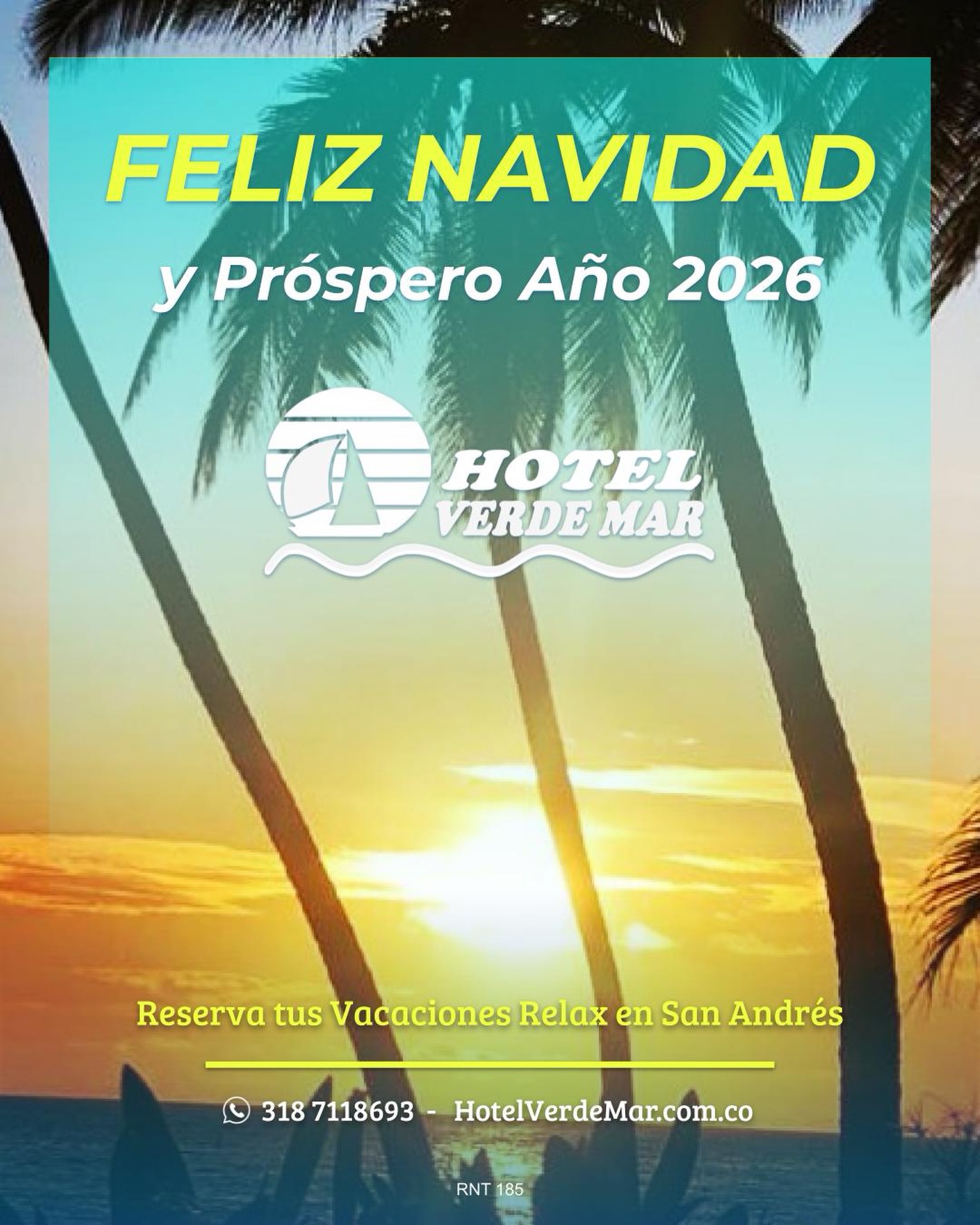 “¡Feliz Navidad y Próspero Año Nuevo! 🎄❤️
Desde Hotel Verde Mar queremos agradecer a nuestros queridos clientes por un año lleno de momentos inolvidables. ¡Que la magia de la Navidad llene sus corazones de paz y amor!
Les deseamos un año nuevo lleno de aventuras, alegría y muchos recuerdos por crear. ¡Gracias por elegirnos! 🐾✨
#FelizNavidad #PrósperoAñoNuevo #Hotel Hotel Verde Mar