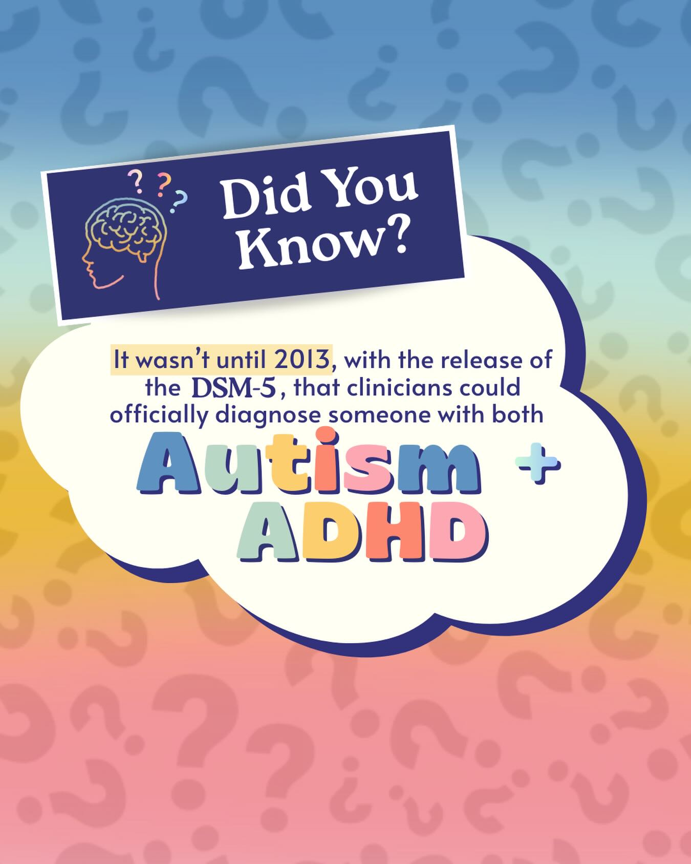This change from the American Psychiatric Association didn’t just update a manual, it changed lives.
Did you receive your diagnosis later in life, or are you still questioning?
#mentalhealth #adhd #autism #therapy #counselling