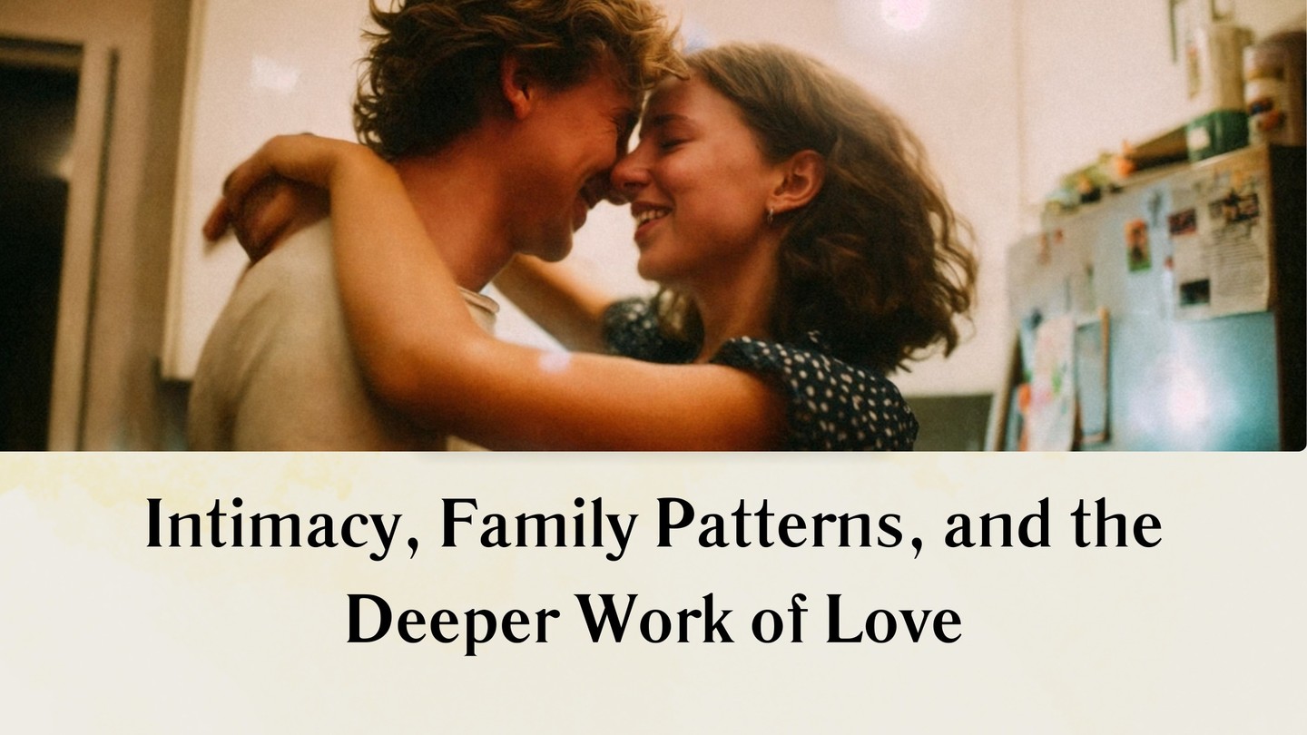 Discover how family patterns shape love and intimacy. Dive into the deeper work of love and transform your relationship dynamics now by reading our latest blog.
Head to the link in our bio to read our blog or go here: https://www.readysetrelationship.com/post/intimacy-family-patterns-and-the-deeper-work-of-love