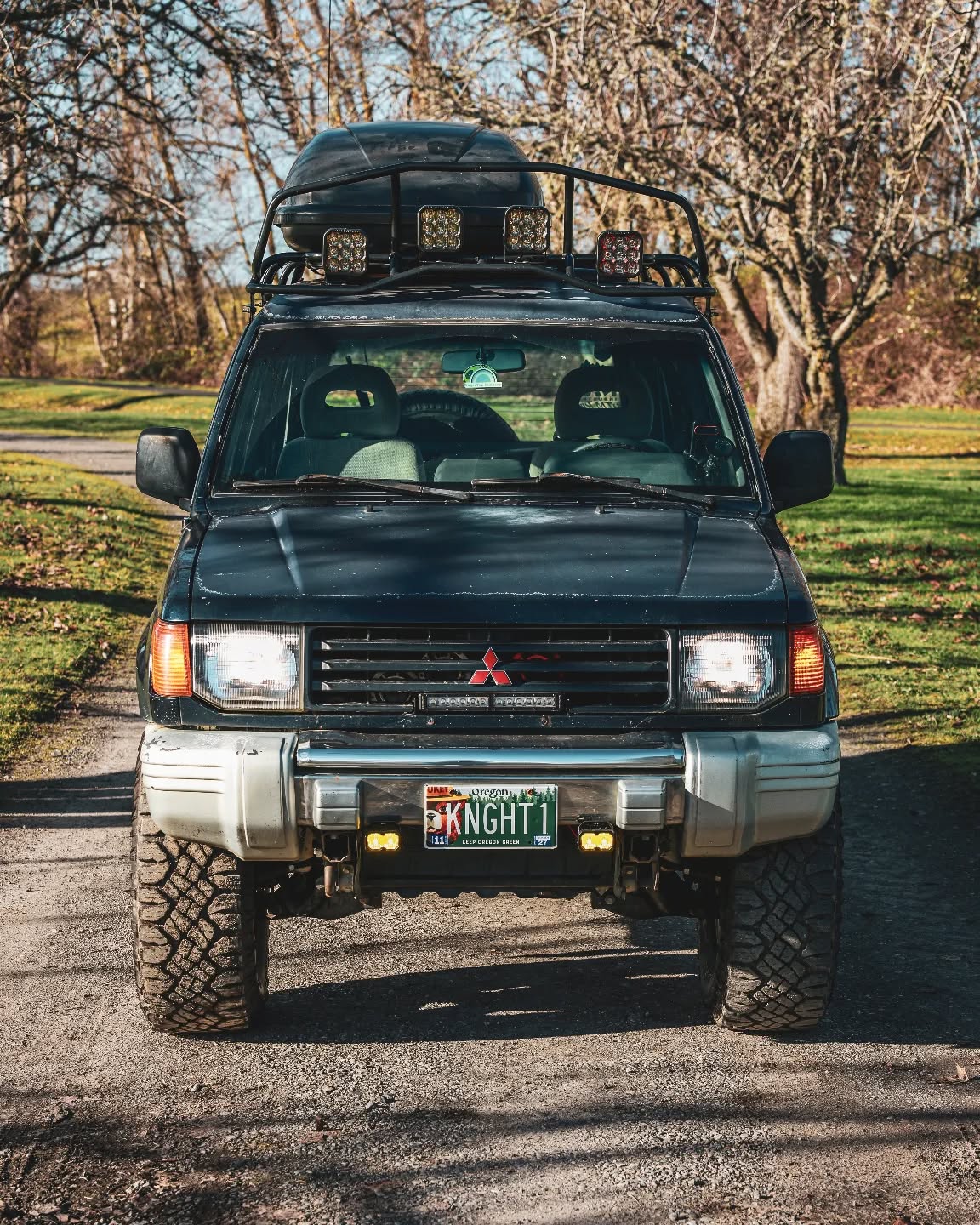 Montero Version 6.9 ๐๐ซถ
While this year has been busy with grad school at @portlandstate I have still managed some significant upgrades on this old truck. Lately it's been a new starter with the help of @chadneya but earlier this year I snagged a @voyagerracks built specifically for a gen 2 Montero from a local who didn't need it anymore...
That sent me on a quest to put the best lights I could afford on the sick baja-style rack. Enter @diodedynamics and their stage series lights. These SS'5 are rad with killer output and a sweet backlight mode that matches the SS2's down low with a stage series light bar in the grill. I also added their rock lights with their roll bar kit around the rack for easier loading of burritos after @dprkditchpleaseracing's next race.
All of this is powered by an @antigravitybatteries DC-125 Lithium Deep Cycle Battery charged by a @redarc_electronics BC-DC25 and controlled by a @4x4spod Bantam X for seamless reliability.
Who knows what 2026 has in store, but I do know I will be taking an adventure to roll 400k miles in this trusty old truck ๐
@ironman4x4america @meledesignfirm @scrubbladewipers @sonsofsmokey @the_montero_collective
#Mitsubishi #Montero #Pajero #AntigravityPowered #DiodeDynamics