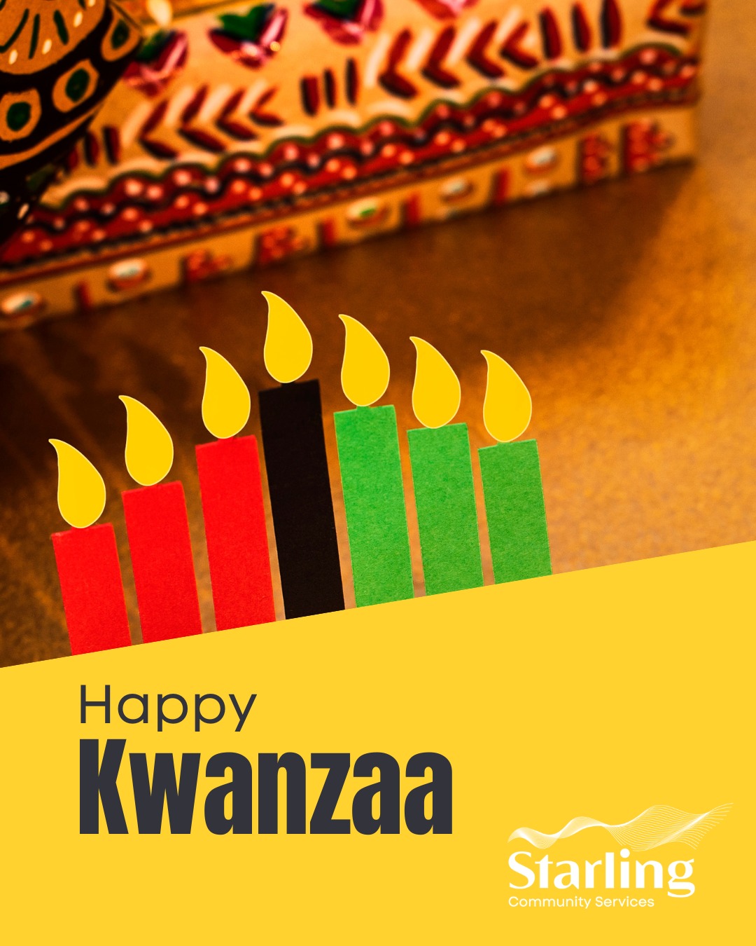 Happy Kwanzaa to everyone celebrating! We hope the light of Kwanzaa fills your home with happiness. #HappyKwanzaa