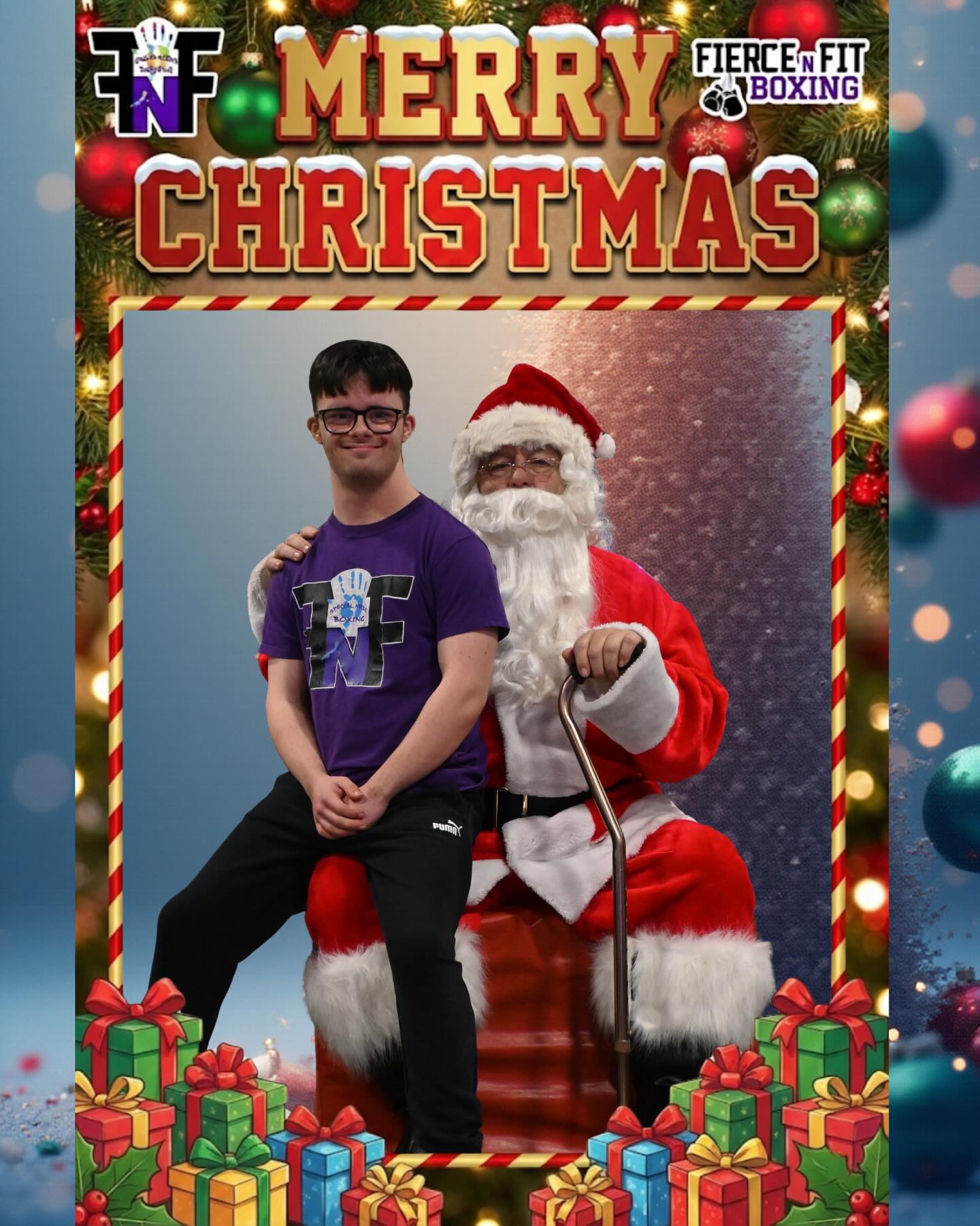 Santa Clause @fiercenfitboxing
#fiercenfitboxing #specialneedsboxing #aplaceforal #volunteer #fetterfitness