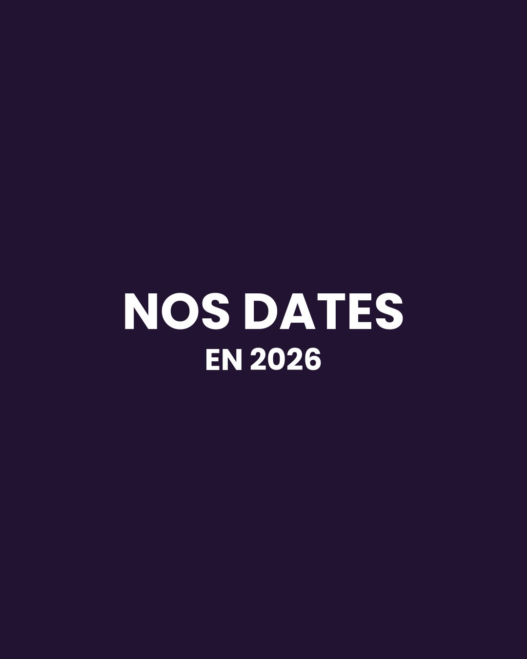 2026 n’a pas commencé mais l’agenda est prêt 🔥🔥🔥🔥 retrouvez nous pour les dernières représentations de Jackpot
Hâte de vous retrouver 🤪