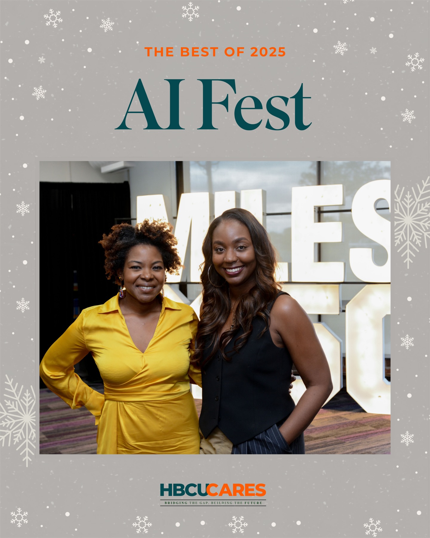 This year, we continued our AI Fest Workshop series, reaching hundreds of students across Alabama to bridge the gap in one of the world’s fastest-growing sectors.
In partnership with Latimer AI, we hosted four events:
📍 Miles College
📍 Alabama State University
📍 J.F. Drake Community College (x2)
AI Fest was more than just a tech talk, it was hands-on innovation. From interactive panels to career discussions with industry pros, we empowered students to see themselves as the future leaders of the global tech economy. 🚀✨
➡️ Swipe to see the recap!
#hbcucares #communityimpact #ai