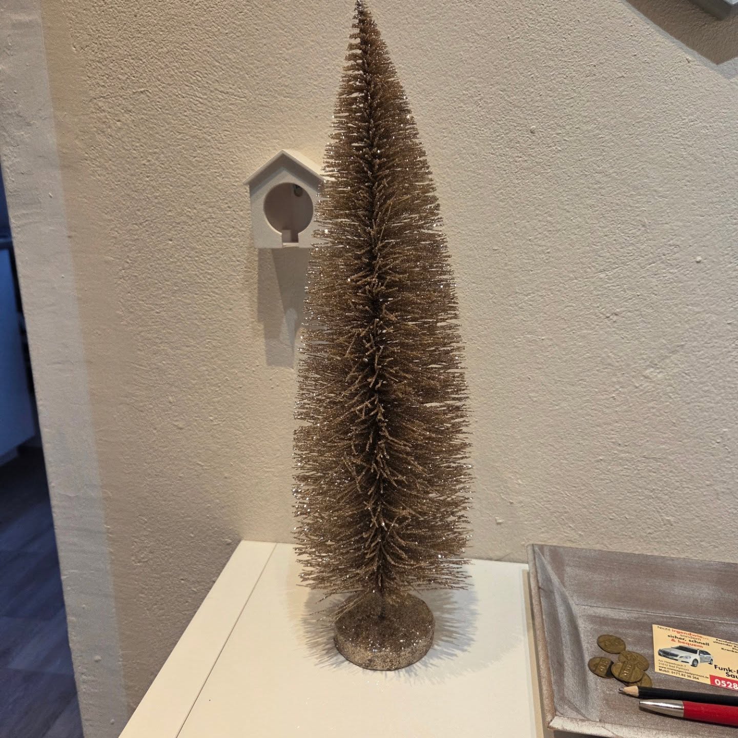 Weihnachtsdeko für die ersten Gäste