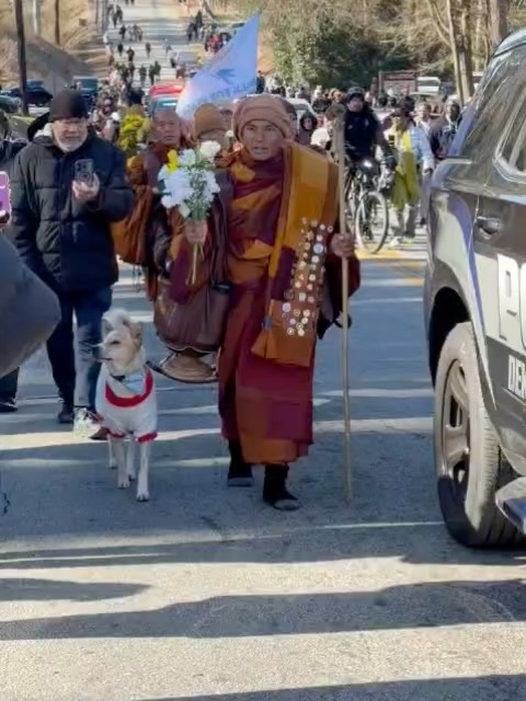 🕊️We were honored to attend the Walk for Peace, joining the community in a moment of reflection as monks walked through in unity and peace. ✨
Even while recovering from a broken ankle and moving on crutches, Paul felt it was important to show up to stand with the community, honor life, and support moments that call for reflection as much as action.
Real change requires presence, compassion, and a shared commitment to a safer future for all.
#walkofpeace #sfxtactical