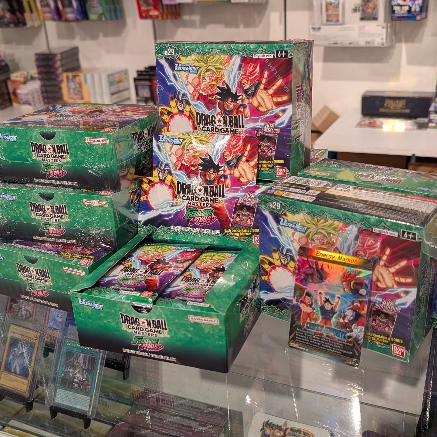 🔥🐉 Dragon Ball Super: Fearsome Rivals is almost here!
Landing at HaikuPop this Friday, January 2nd, this brand-new set brings intense rivalries, powerful new cards, and must-have pulls for collectors and competitive players.
Whether you’re chasing your favorite characters or upgrading your deck, Fearsome Rivals is a release you don’t want to miss. Swing by HaikuPop and crack into the action! 💥🔥
#dragonballz #TCG #HaikuPop #dragonballsuper #cards