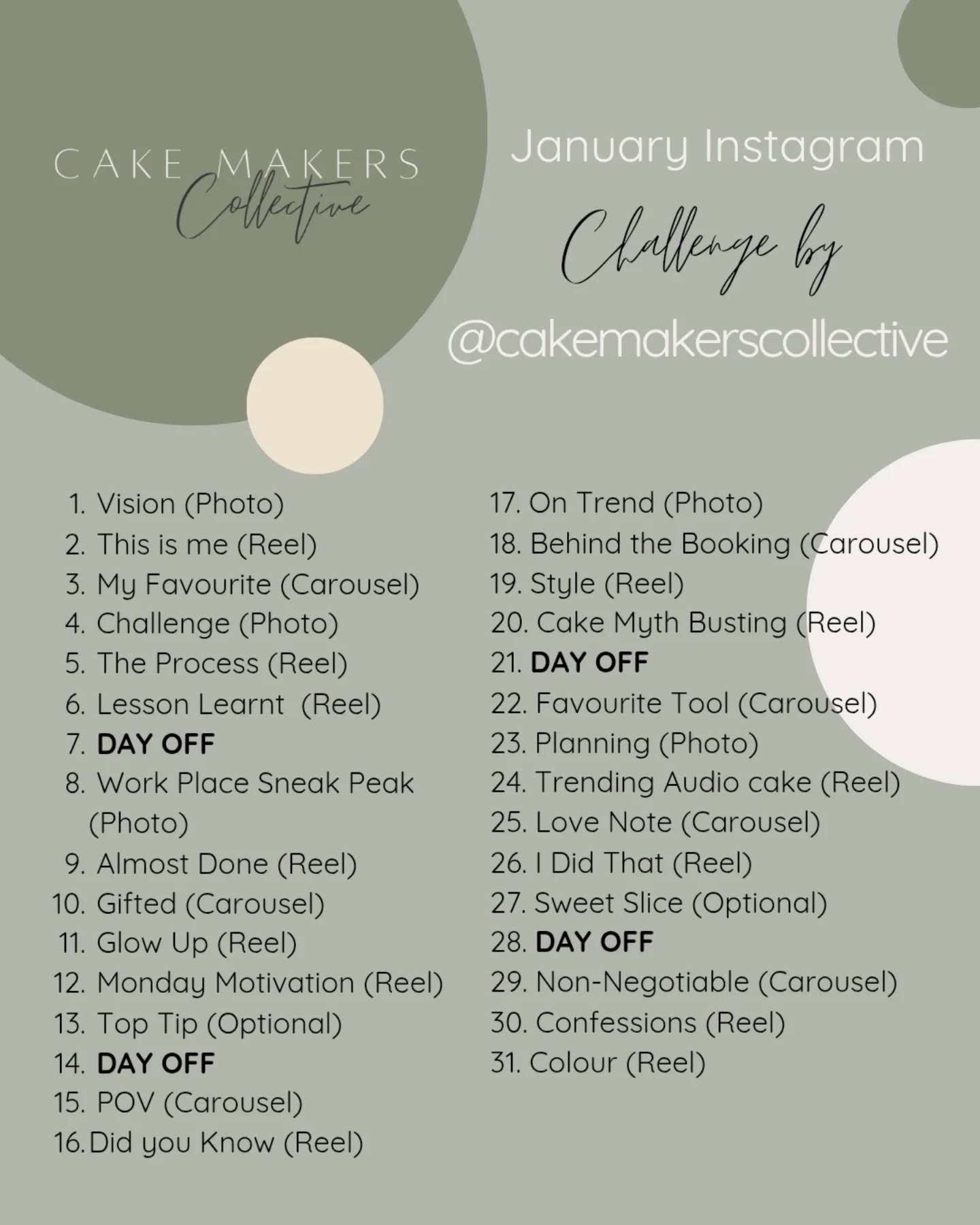 JANUARY INSTA CHALLENGE is back!
If you need that kick-start for your business socials we have just the thing for you...
It's completely free, and anyone can join in!!
Use these daily prompts to help you create posts, reels, and carousels that relate to your business.
If you join us for this one every day in January, you will see your engagement increase and hopefully following grow by the end of the month.
Use #janinstachallenge in the captions so we can see and share your posts also. (You can tag us too if you want to ensure we see it)
Follow our stories for daily hints and tips to help you complete the challenge.
Drop any questions in the comments, and let's get planning to start on 1st January 2026.... eeeek.
Share this to your stories to let others know you are taking part....
Comment CHALLENGE for the link to a free downloadable challenge planner
Are you going to give it a go?