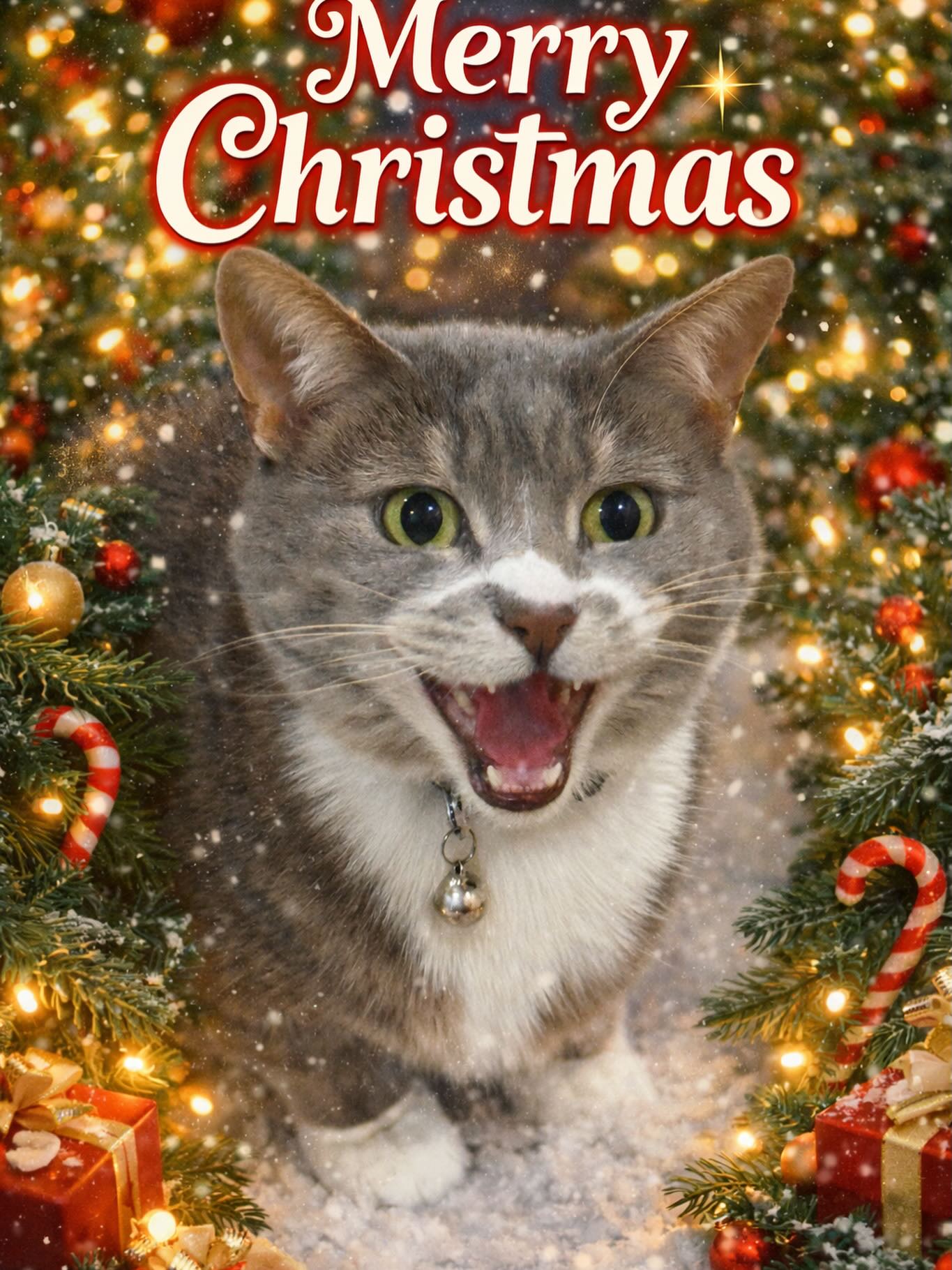 Merry Christmas from our house to yours 🎄🎄
Whatever you are doing we hope you have a lovely day 🤶🤶
Finch just knows she has @dreamiesuk and clearly wants some more 😻😻