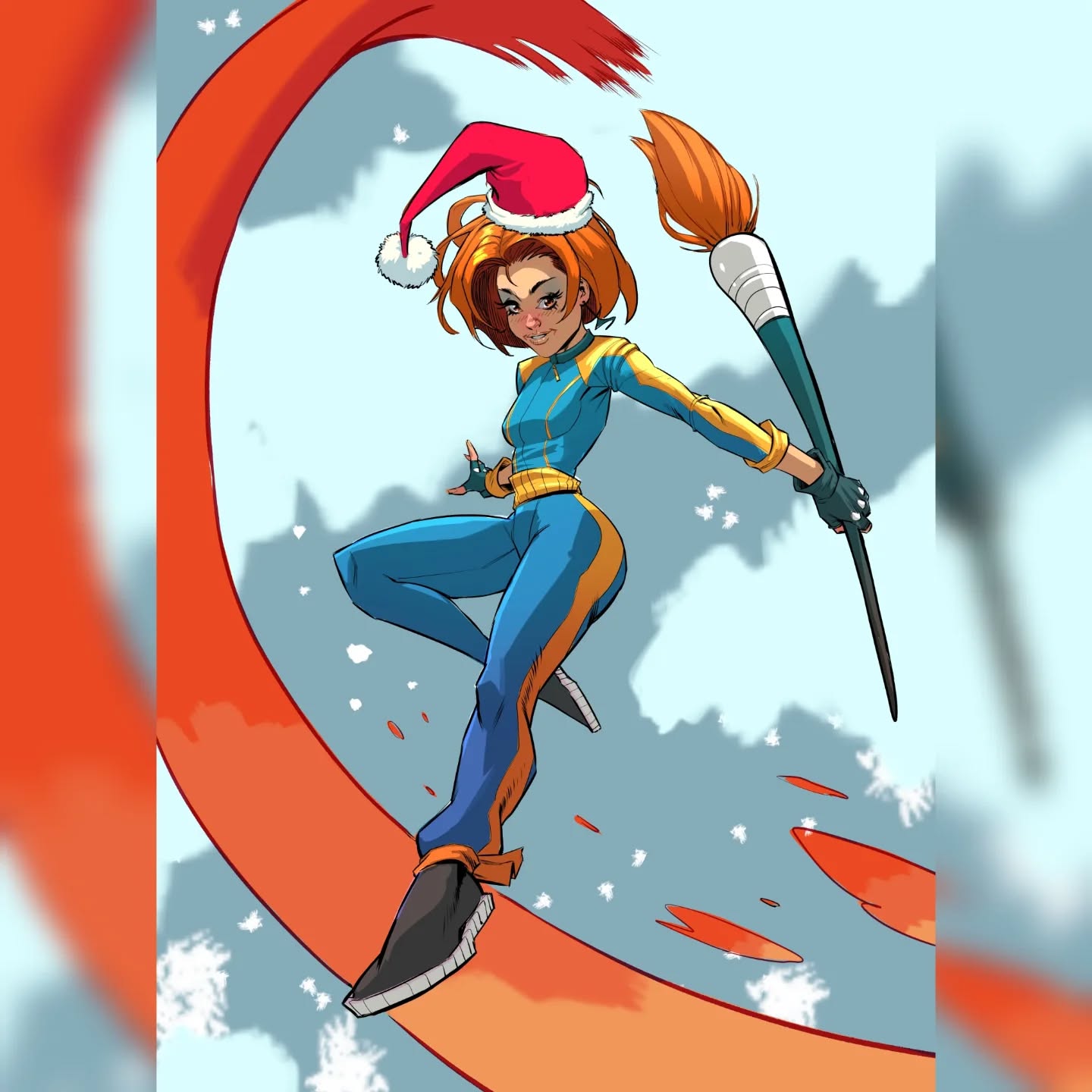 Auguri di Buon Natale! 🎄
Il 2025 è stato un anno ricco di novità, ma anche di sfide che ho cercato di affrontare e superare sempre a testa alta. Tra le soddisfazioni più grandi c'è sicuramente la docenza: la possibilità di insegnare alla @vesevus_scuola_di_fumetto è stata un'esperienza incredibile.
Proprio per la Vesevus mi è stato chiesto del grande @qualano di realizzare una illustrazione con la mascotte Magma. Inizialmente avevo creato due versioni: una con il cappello rivolto a sinistra e l'altra con il cappello rivolto a destra, seguendo il consiglio della mia fidanzata @beatricelife_
ORA: secondo il vostro parere, quale delle due è la più bella? :) Fatemelo sapere nel sondaggio!
Auguri a tutti ancora!
#BuonNatale #MascotteMagma #Vesevus #CreativeDesign #Natale2025