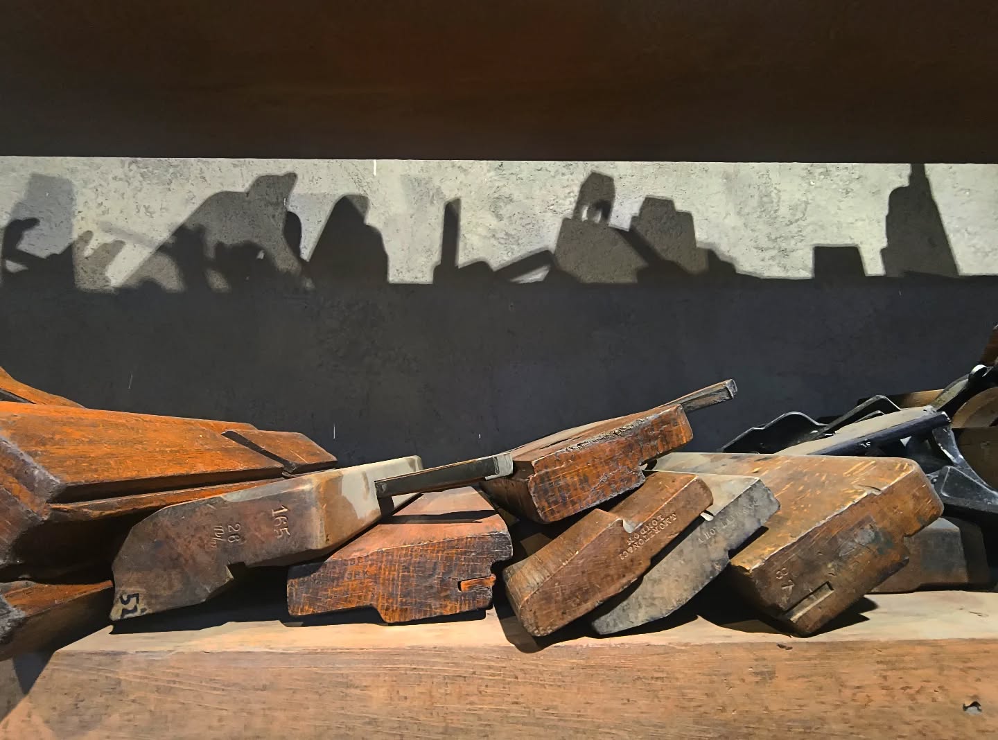 Tejer con luces y sombras.