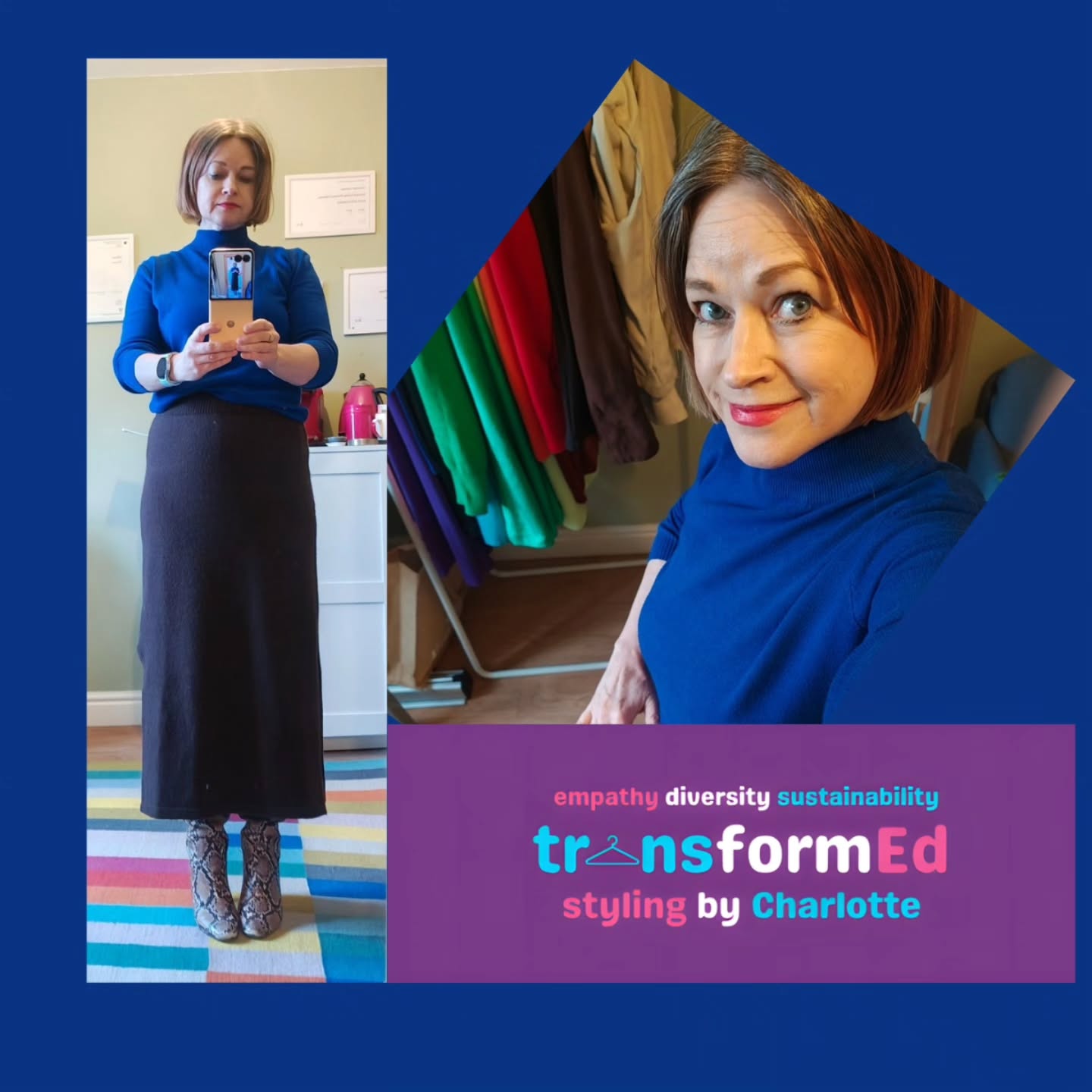 Did you know that in Sweden they actually have a phrase to help out when you don't know whether it's too late to wish someone a happy Christmas or too early to say happy new year? God fortsรคttning means good continuation and is a cover-all greeting for those in-between 'twixmas' days. In honour of things Scandi, I'm wearing a jumper from Danish @oestlondon. They have some great knitwear all year round and much of it on sale at the moment. I bought this some years ago and it's still going strong #30wears
๐ค๐
Skirt @_kettlewell
Jumper @oestlondon
Jacket second hand
๐๐ค
Personal Styling Hull
Colour Analysis Hull
Sustainable Styling
#kettlewellstylists