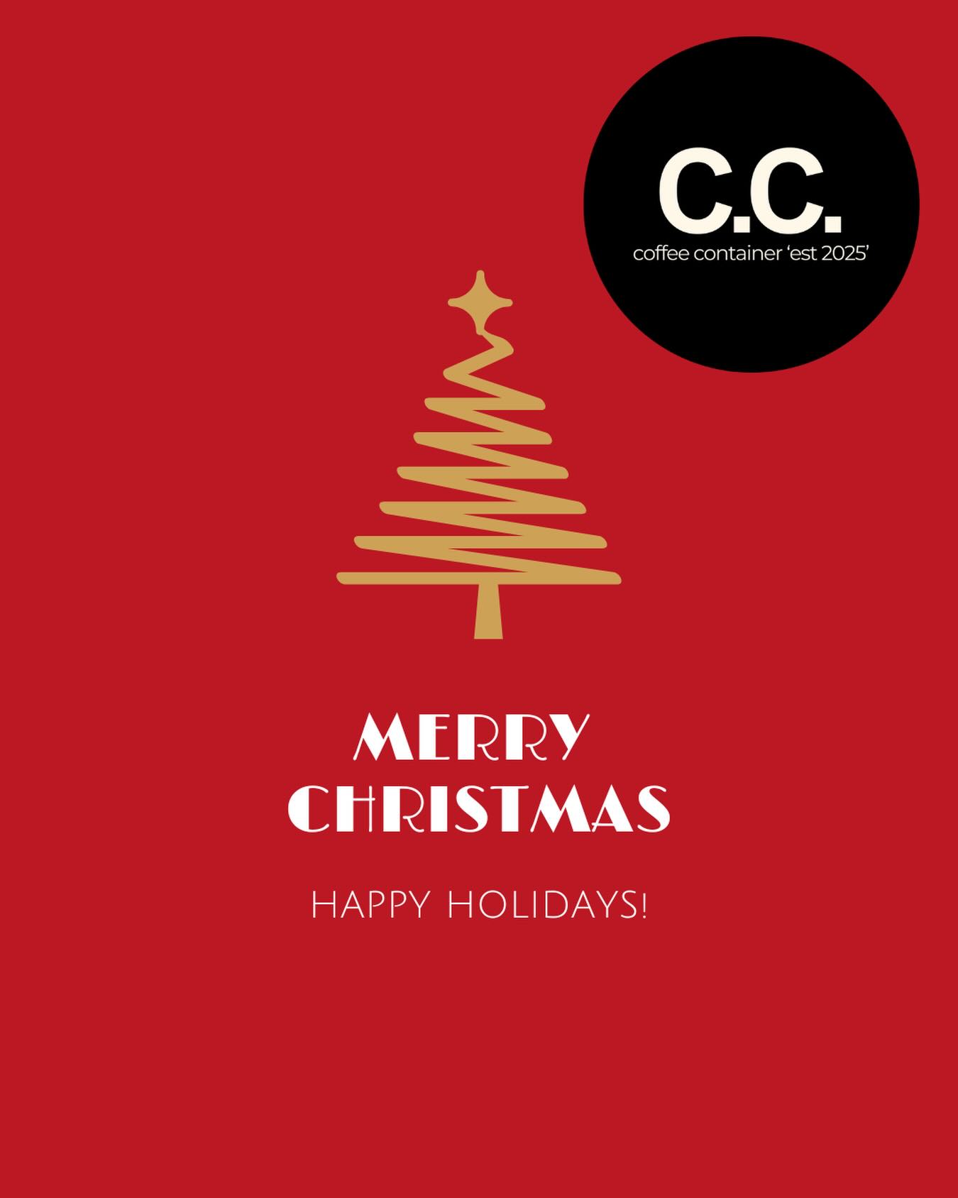 Feeling very grateful this Christmas.
Thank you for all the support we couldn’t do it without you.
Merry Christmas from Coffee Container 🎄☕️