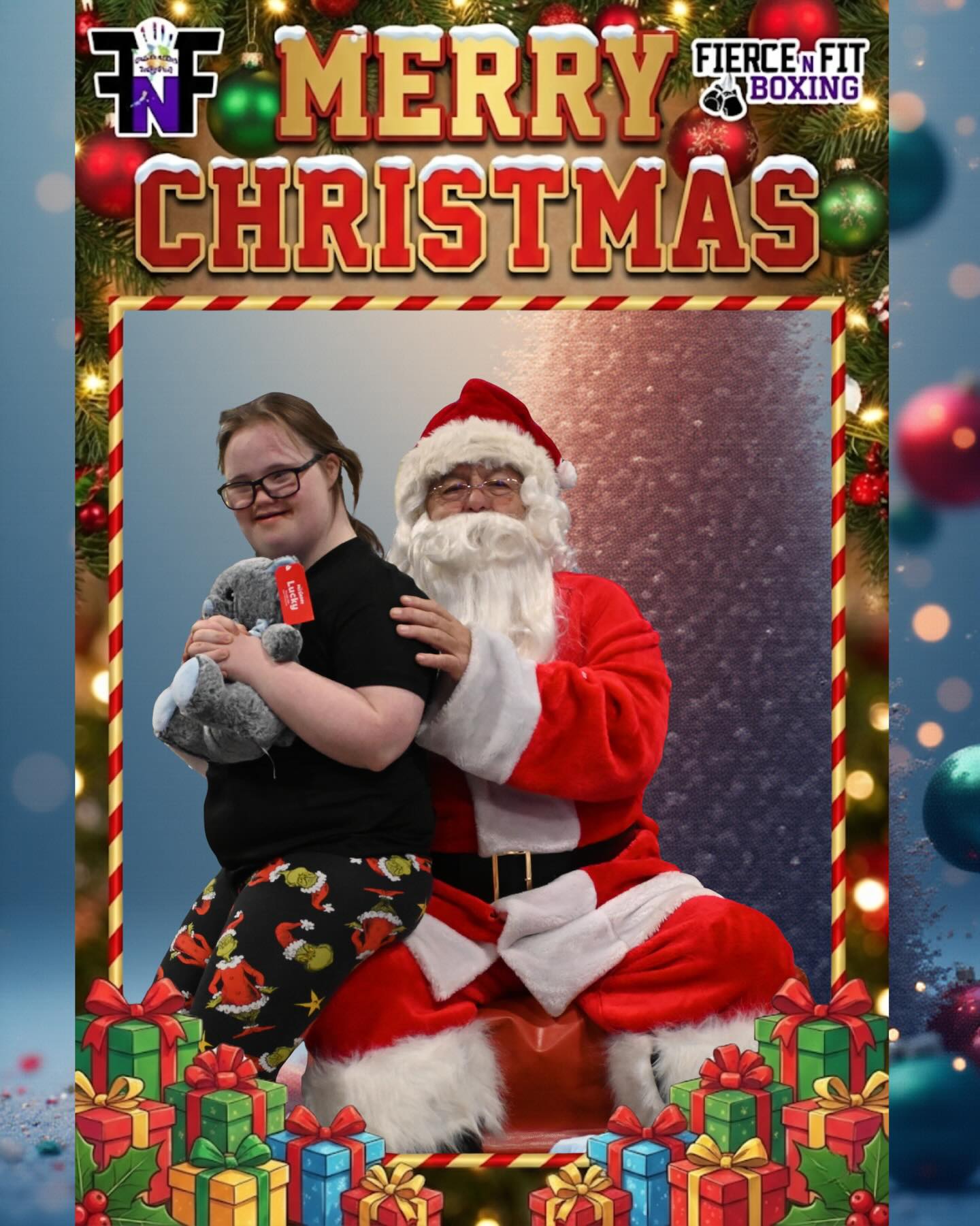 Santa Clause @fiercenfitboxing
#fiercenfitboxing #specialneedsboxing #aplaceforal #volunteer #fetterfitness